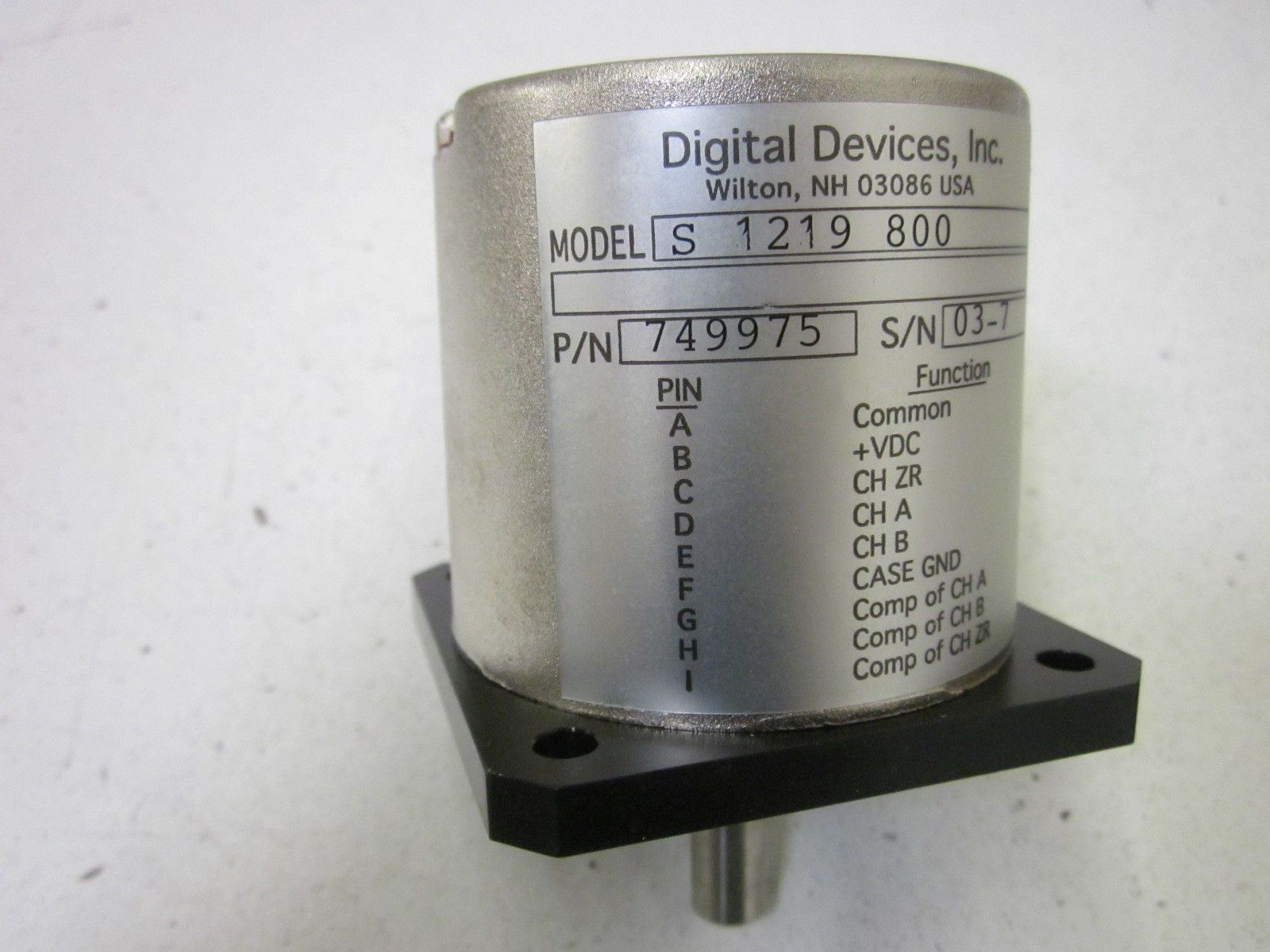 DIGITAL DEVICES INC. 749975 *NEW NO BOX*