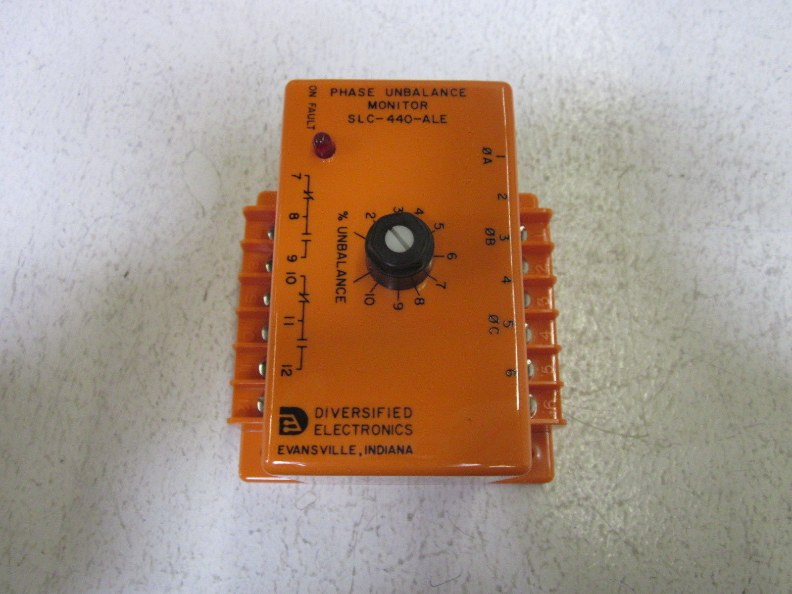 DIVERSIFIED ELECTRONICS SLC-440-ALE PHASE UNBALANCE MONITOR *NEW IN BOX*