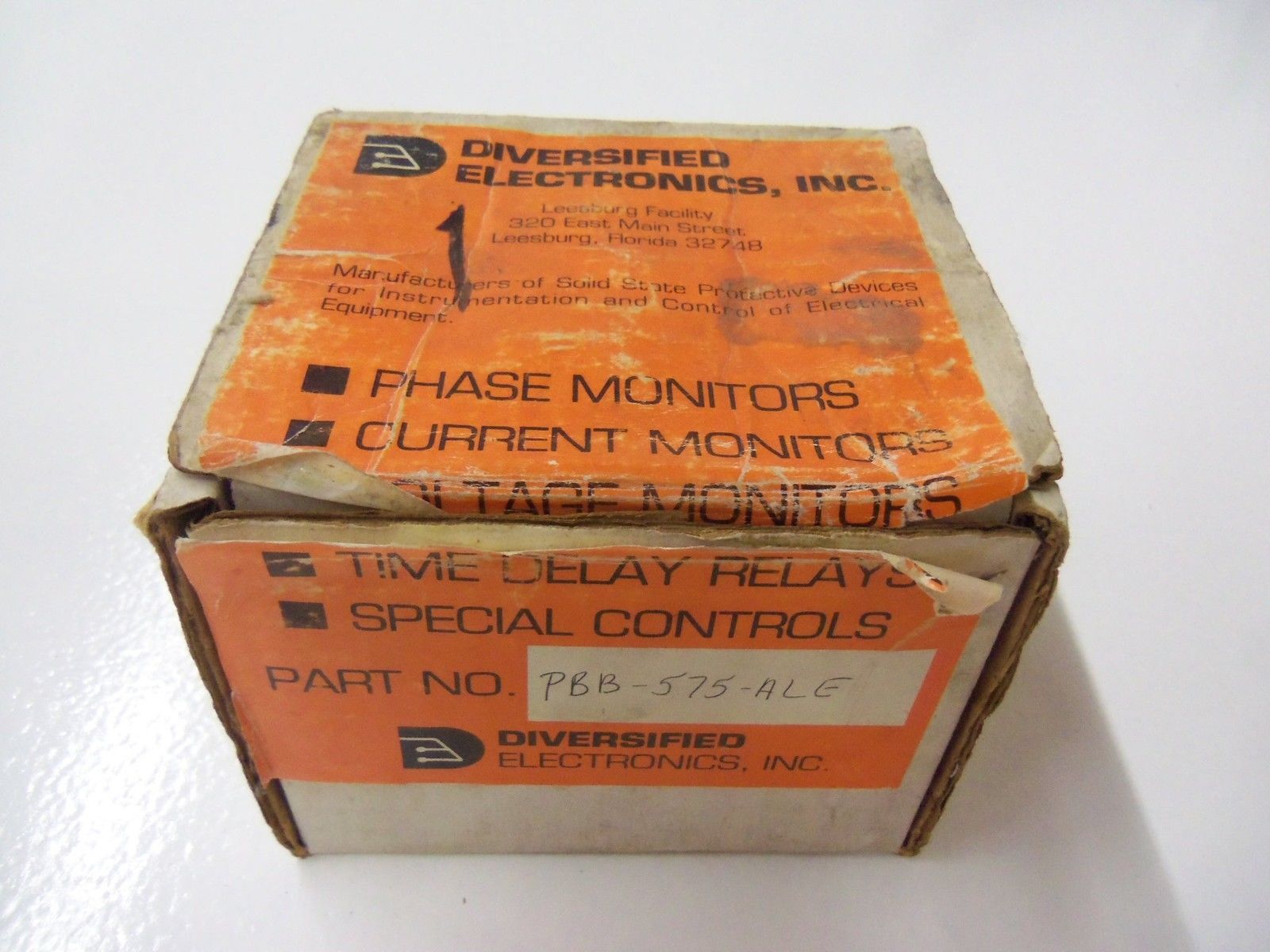 DIVERSIFIED ELECTRONICS INC. PBB-575-ALE *NEW IN BOX*