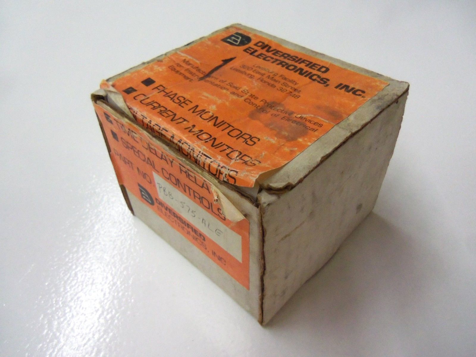DIVERSIFIED ELECTRONICS INC. PBB-575-ALE *NEW IN BOX*