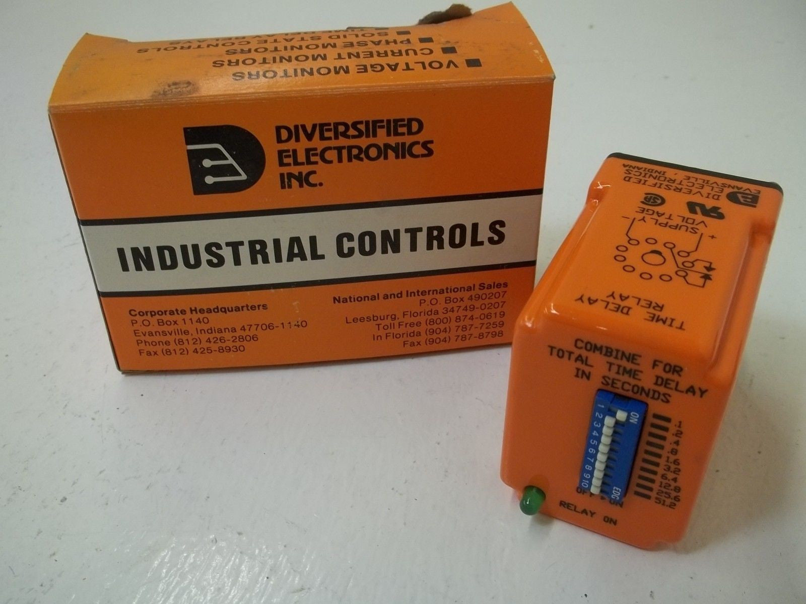 DIVERSIFIELD ELECTRONICS INC. TBU-120-AAA *NEW IN BOX*