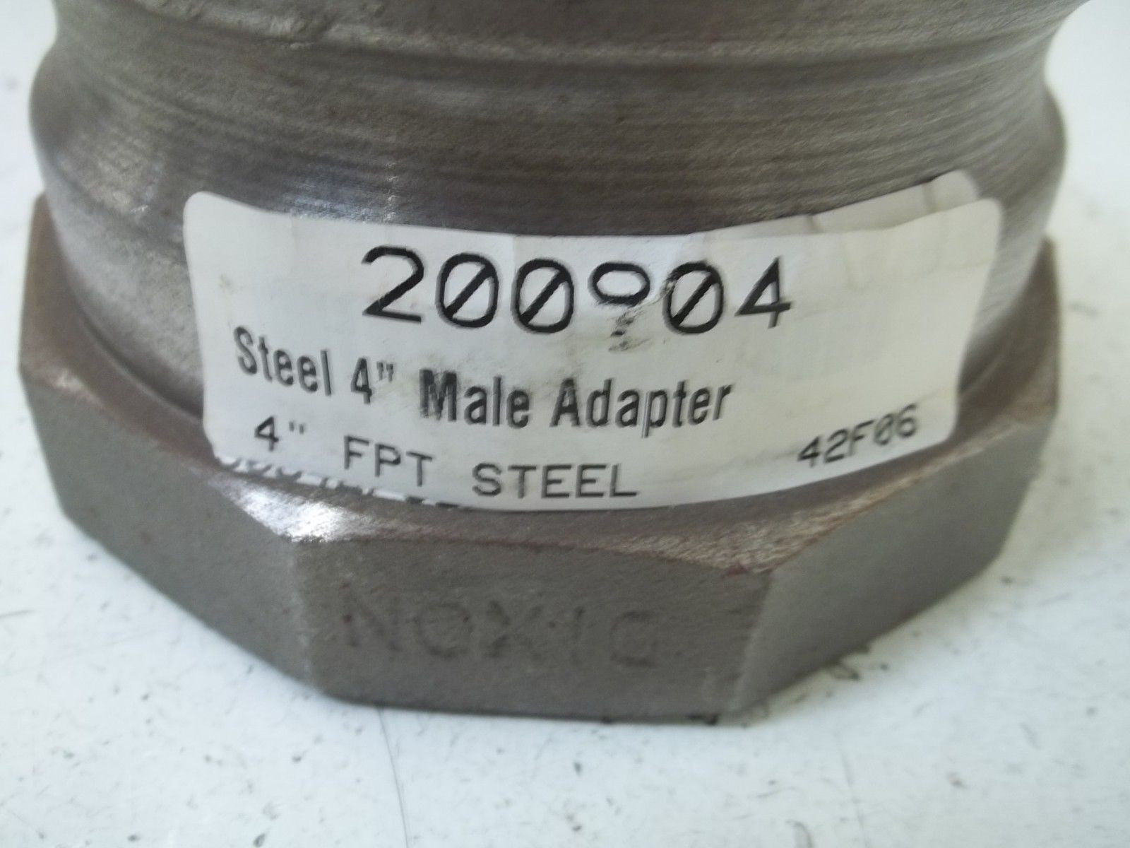 DIXON A-400 STEEL 4" MALE ADAPTER *NEW NO BOX*