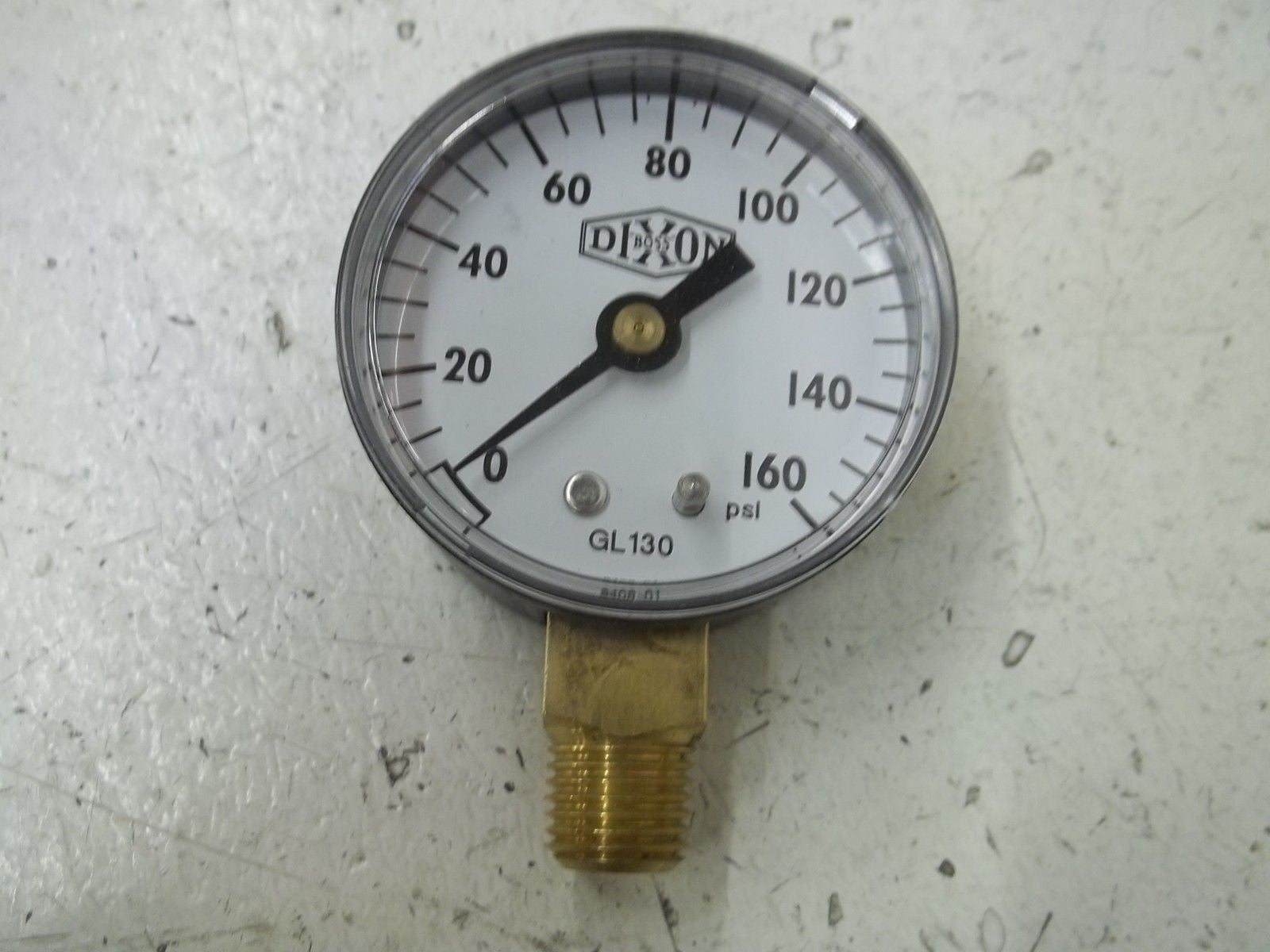 DIXON GL130 GAUGE 0-160PSI *NEW IN BOX*