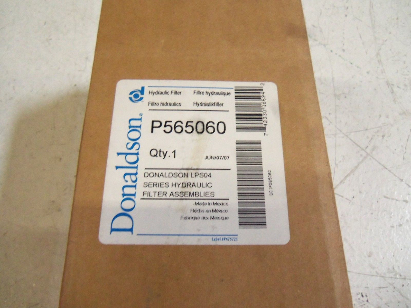 DONALDSON P565060 FILTER *NEW IN BOX*
