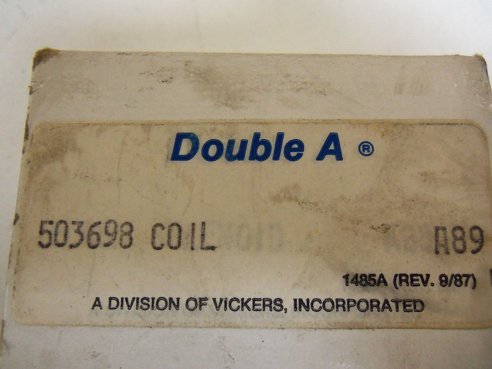 DOUBLE A 503698 COIL *NEW IN BOX*