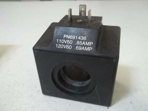 DOUBLE A 691436 SOLENOID COIL 120V60 .69AMP *NEW IN BOX*