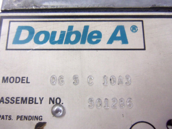 DOUBLE A QG 5 C 10A3 *USED*
