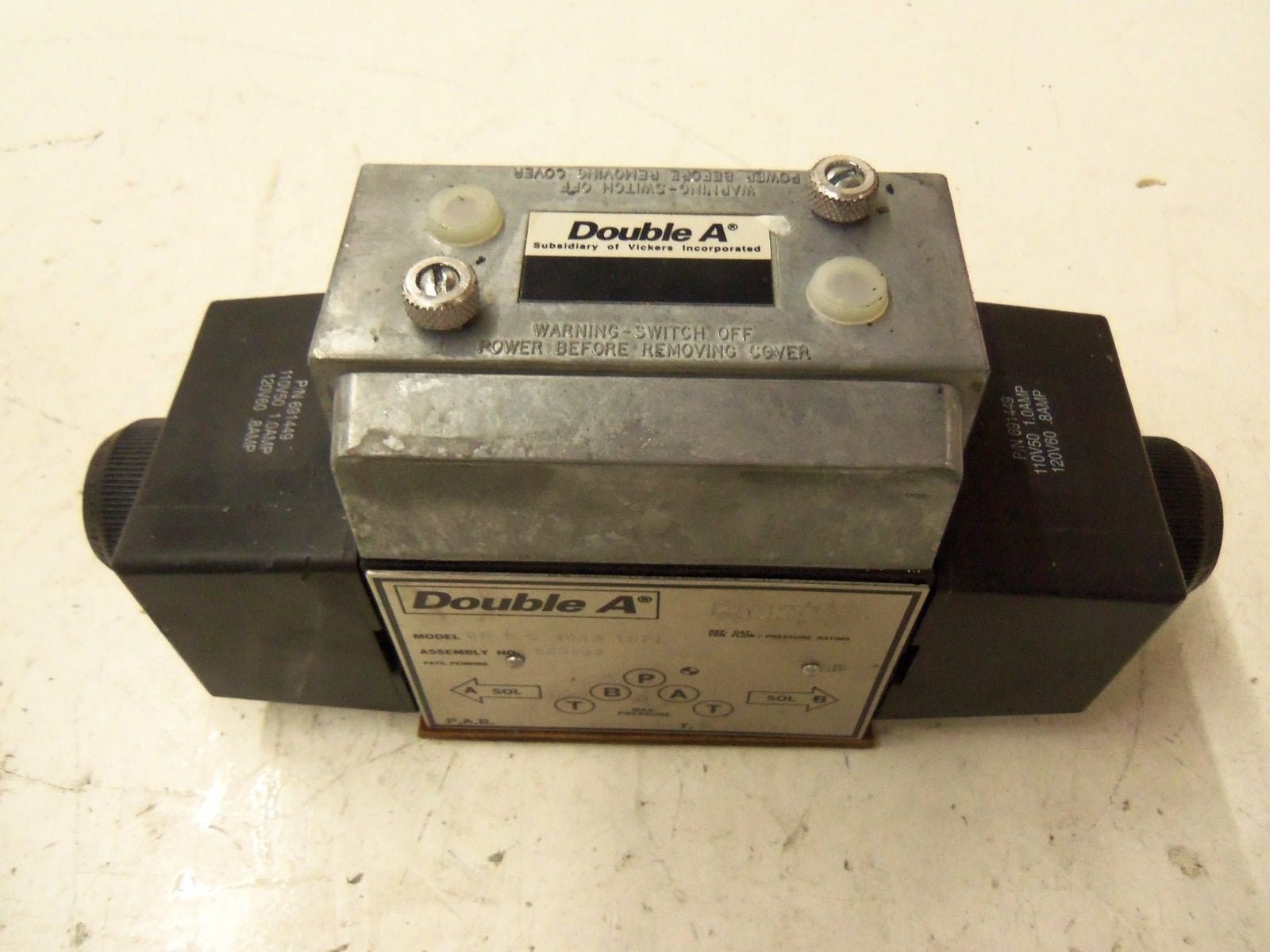 DOUBLE A QM 5 C 10A3 TSPL HYDRAULIC VALVE 523558 *NEW NO BOX*