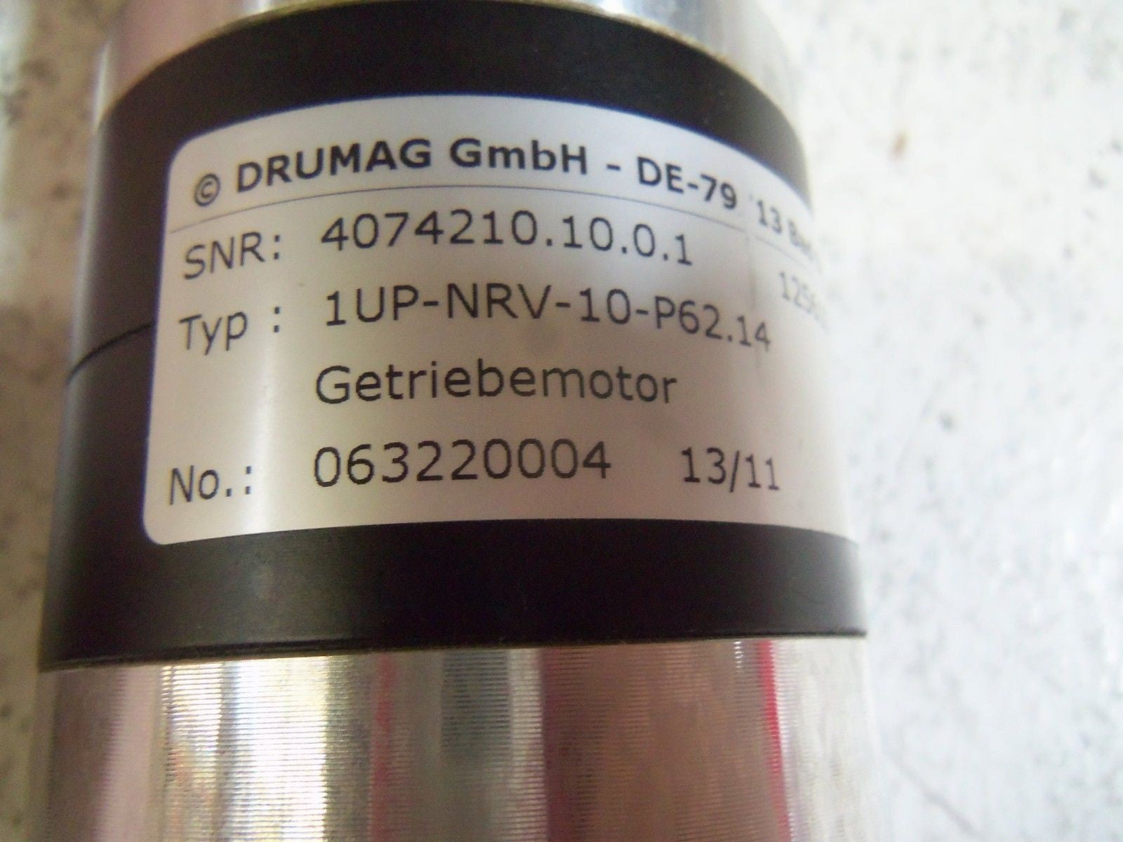 DRUMAG 1UP-NRV-10-P62.14 *USED*