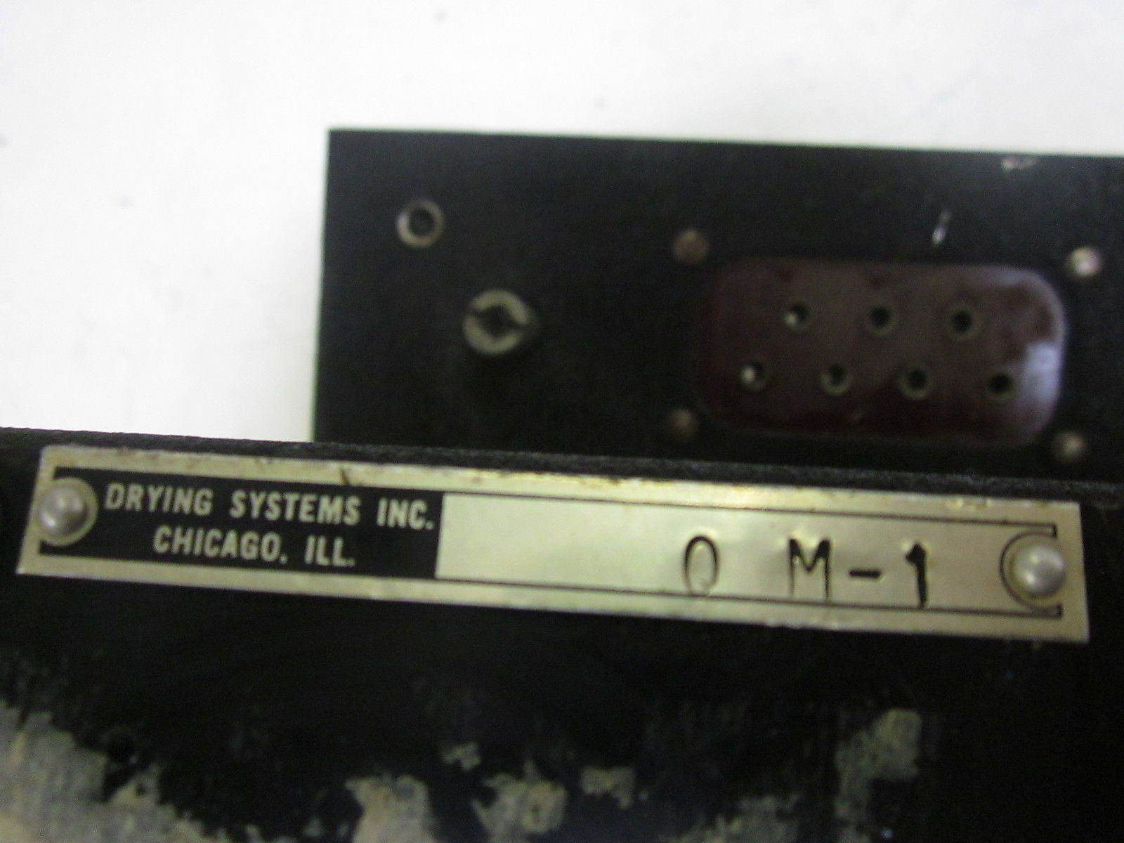 DRYING SYSTEMS QM-1 *USED*