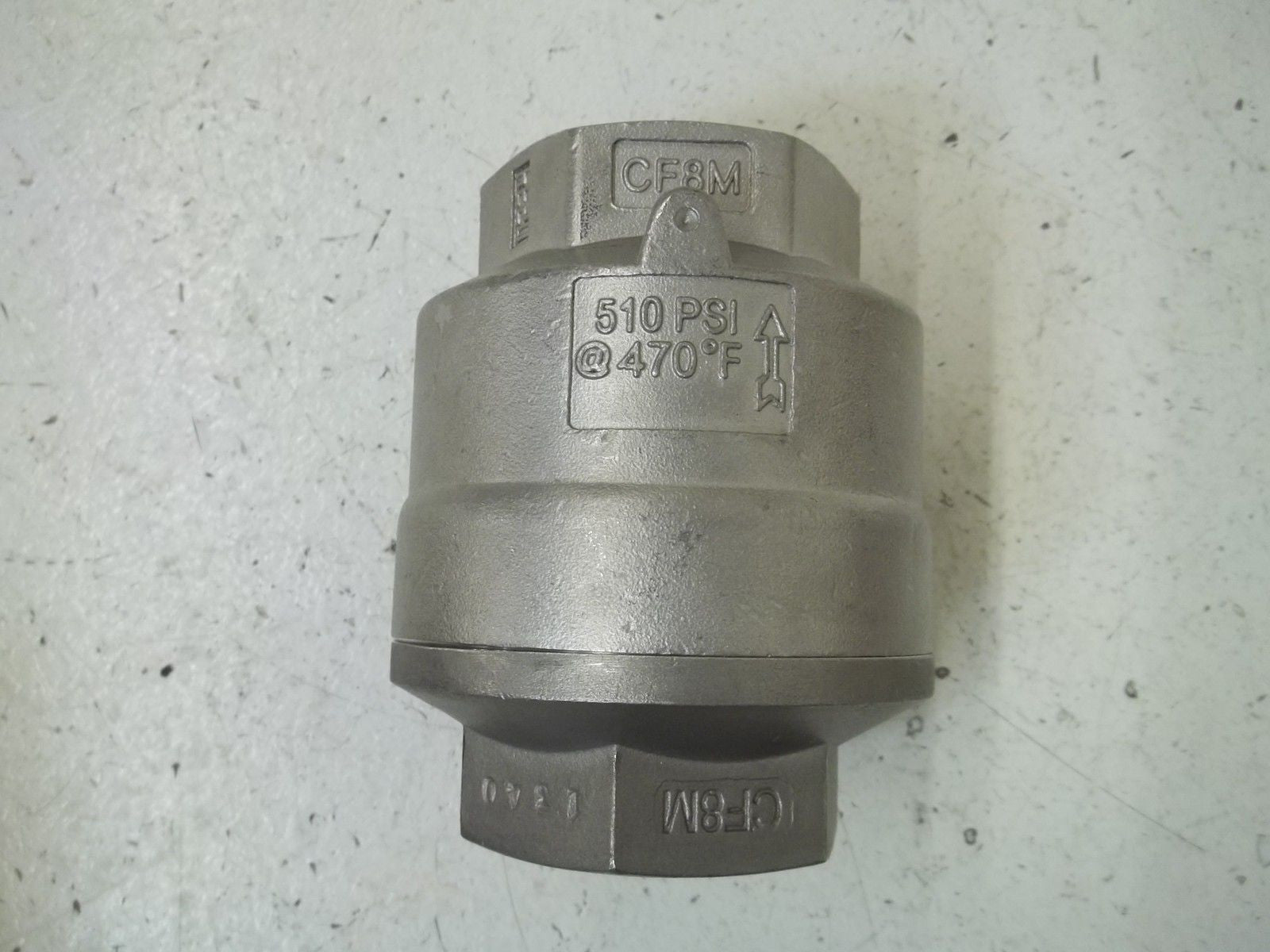DTF INC. 8371 1-1/4" 780 CWP CHECK VALVE *NEW IN BOX*