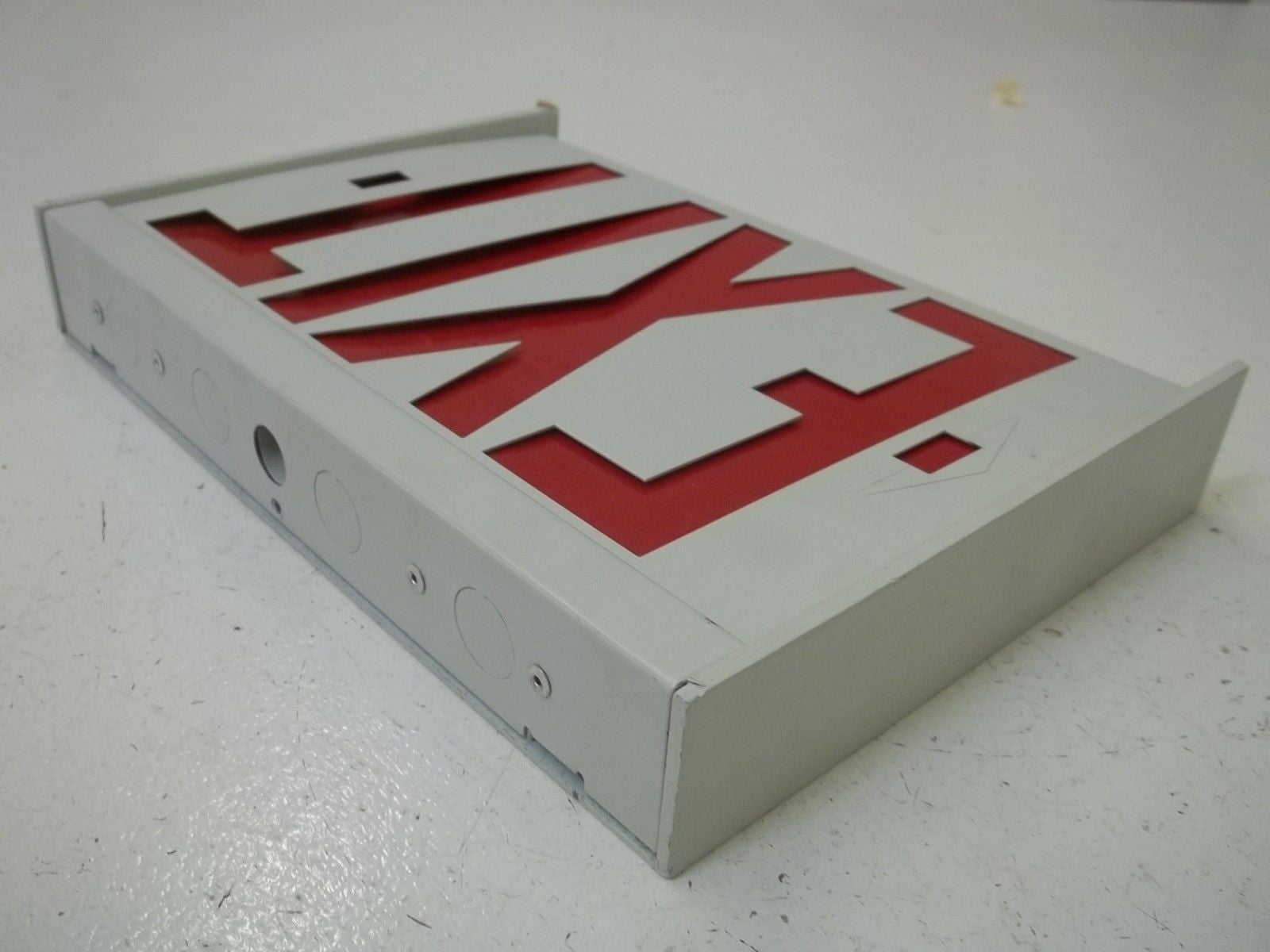 DUAL-LITE DR-EL EXIT SIGN WHITE *NEW IN BOX*