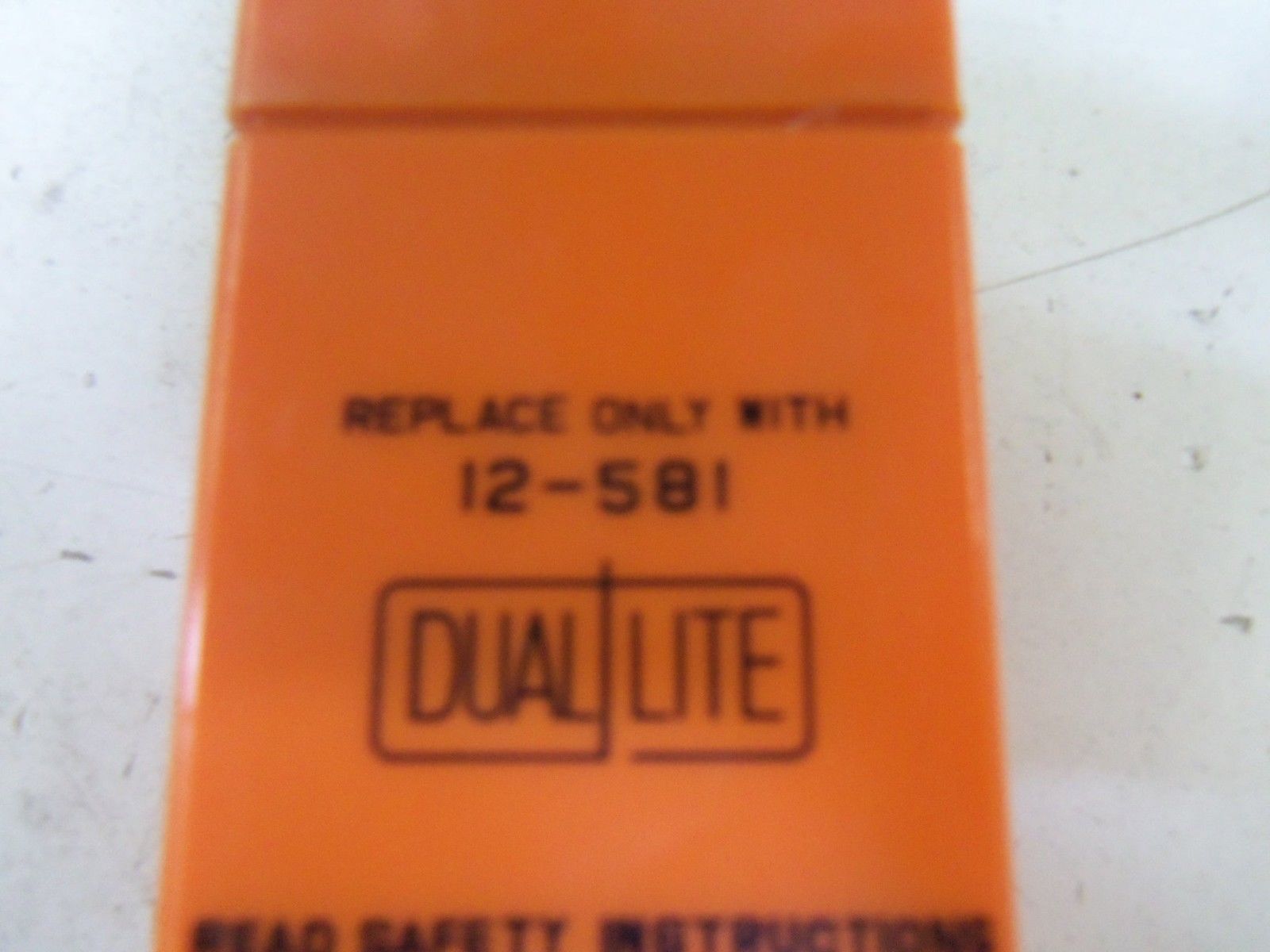 DUAL LITE 12-581 REPLACEMENT BATTERY CARTRIDGE *NEW NO BOX*