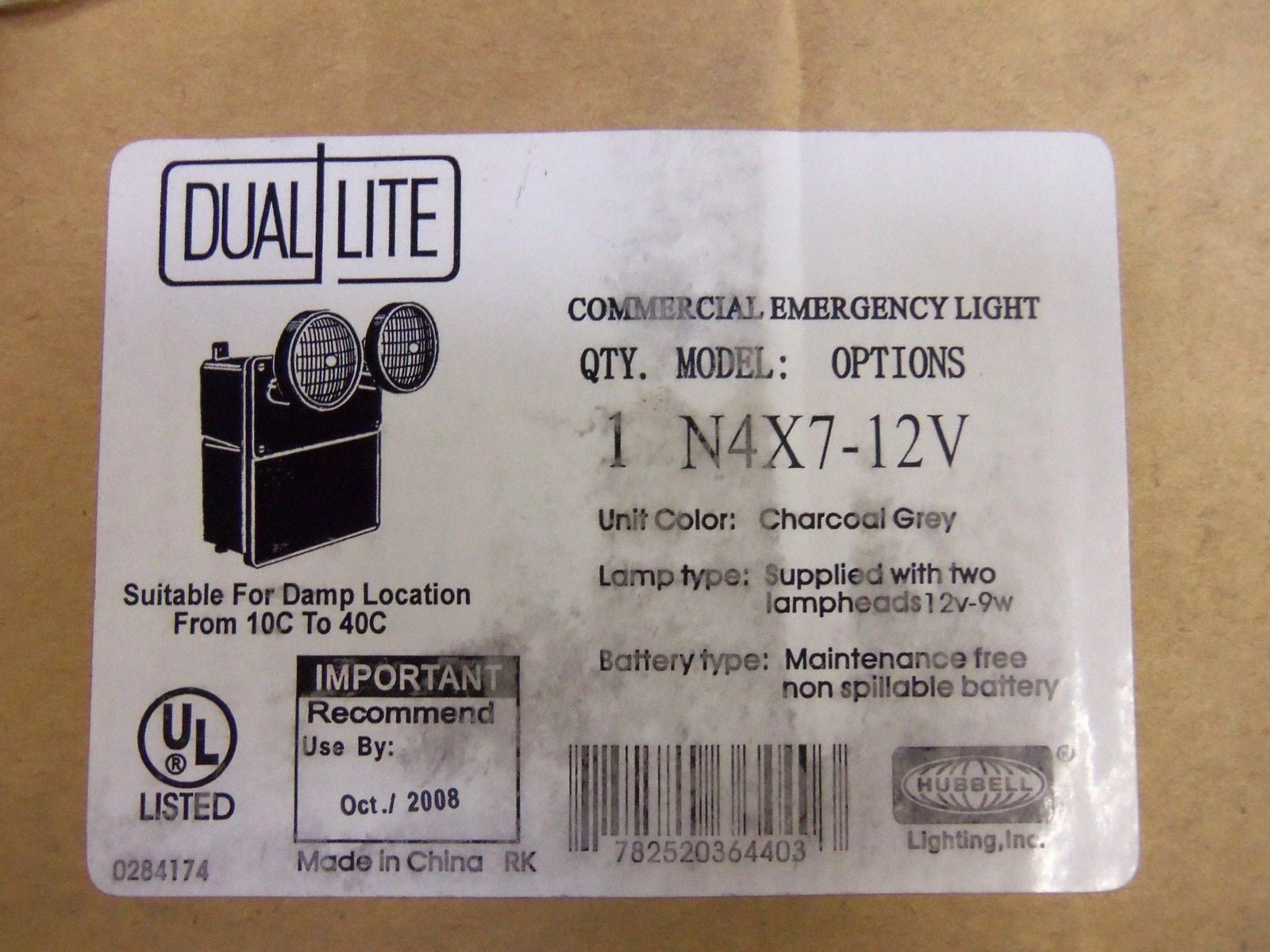 DUAL LITE N4X7-12V LIGHTS *NEW IN BOX*