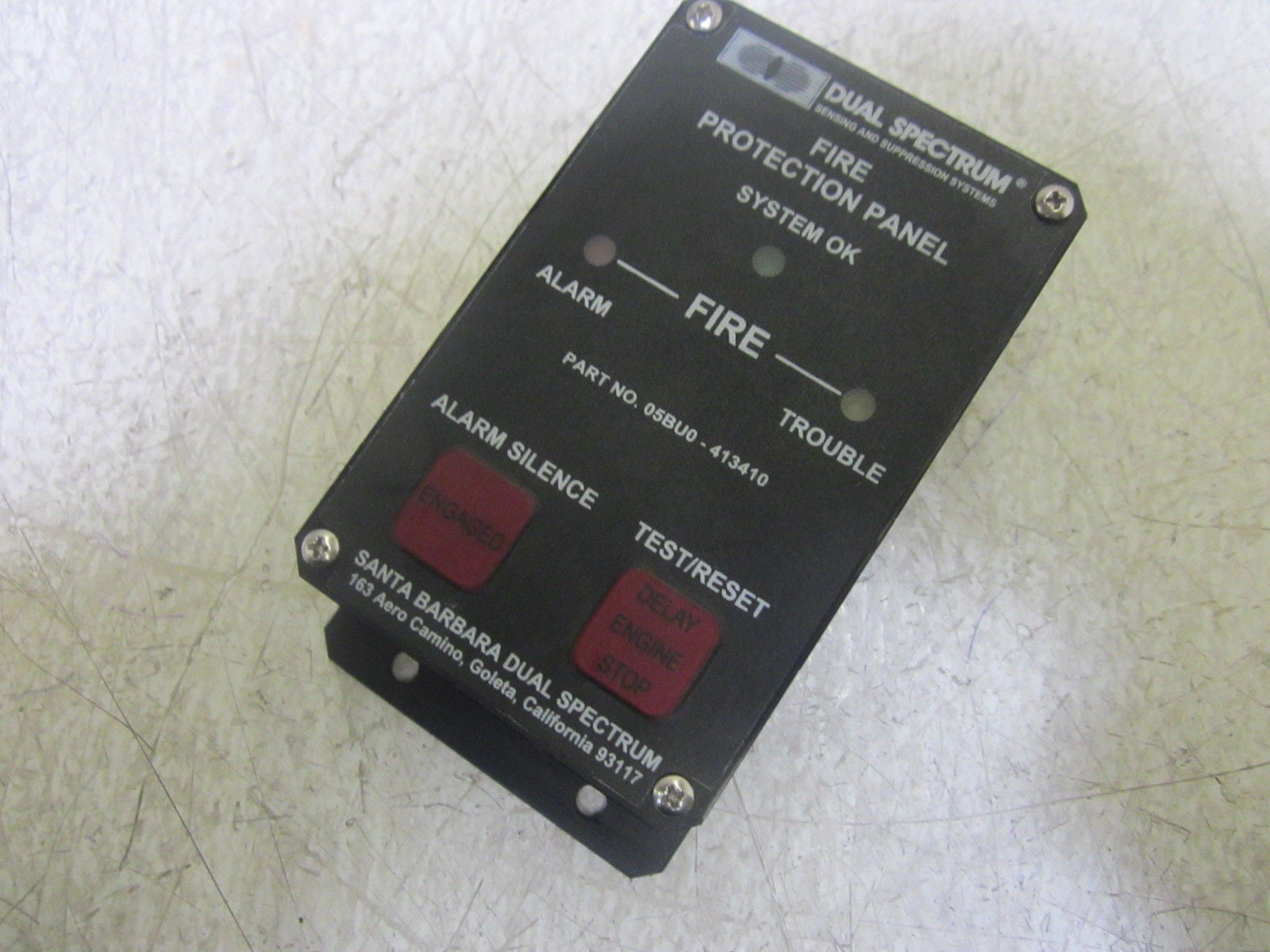 DUAL SPECTRUM 05BU0-413410 FIRE PROTECTION PANEL *USED*