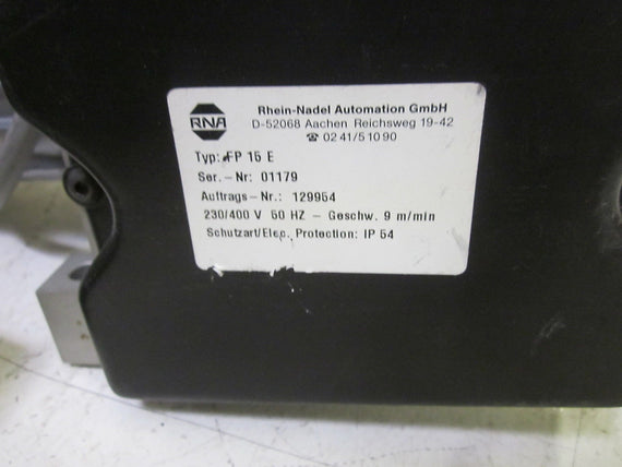 DUNKERMOTOREN DR62.0X80-4 MOTOR 32W 230/400V *USED* AS PICTURED