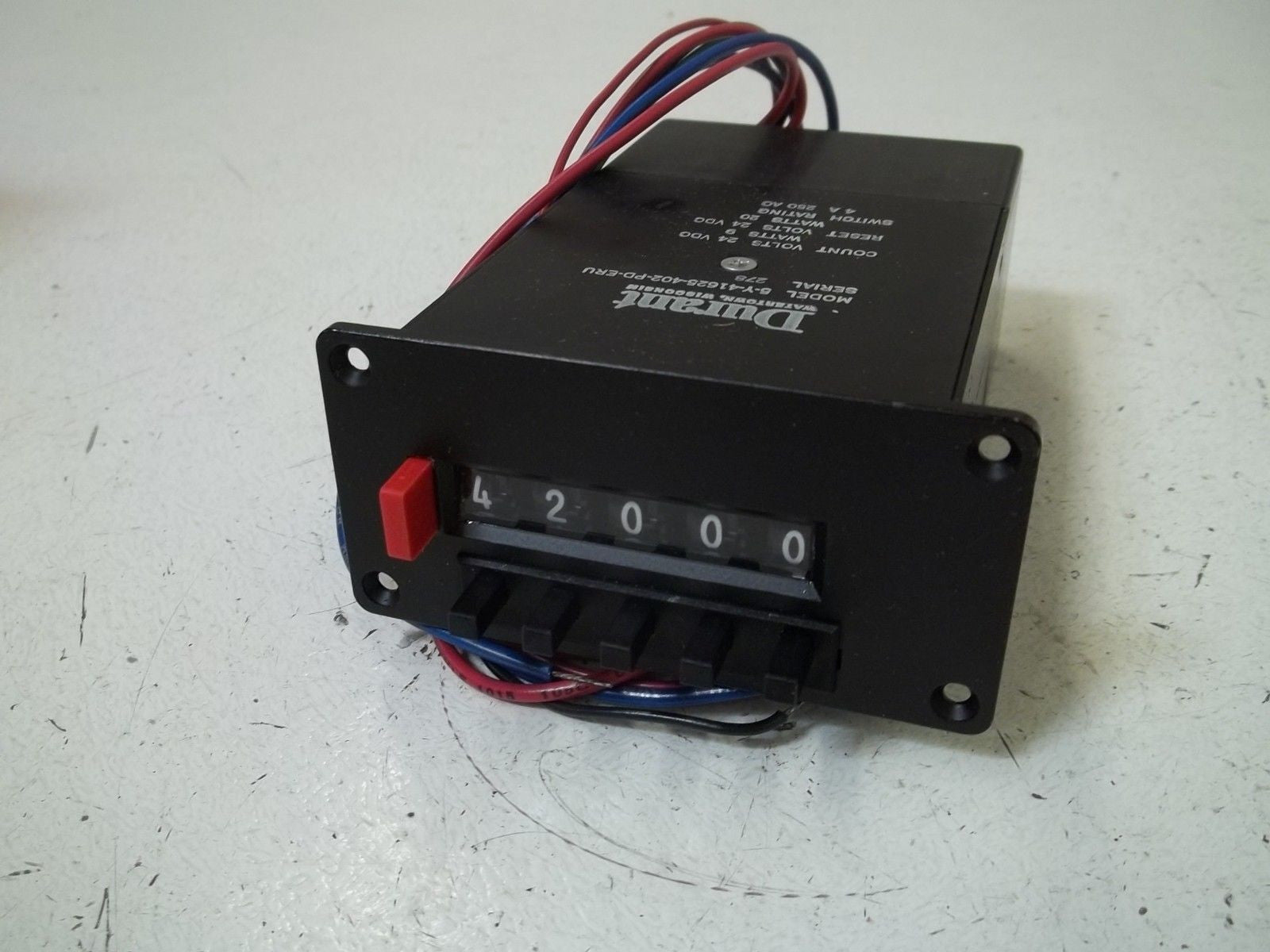 DURANT 5-Y-41625-402-PD-ERU PREDETERMINED COUNTER *NEW IN BOX*