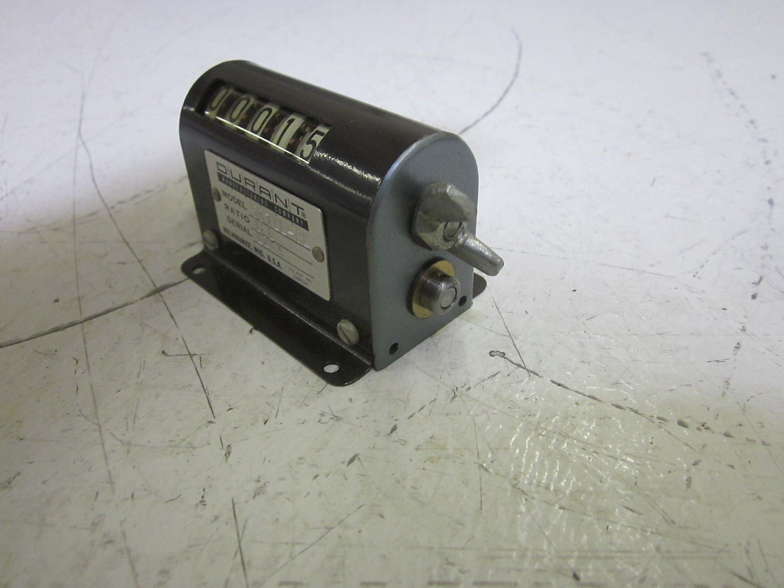 DURANT 5D71L-CL COUNTER 5-DIGIT *USED*