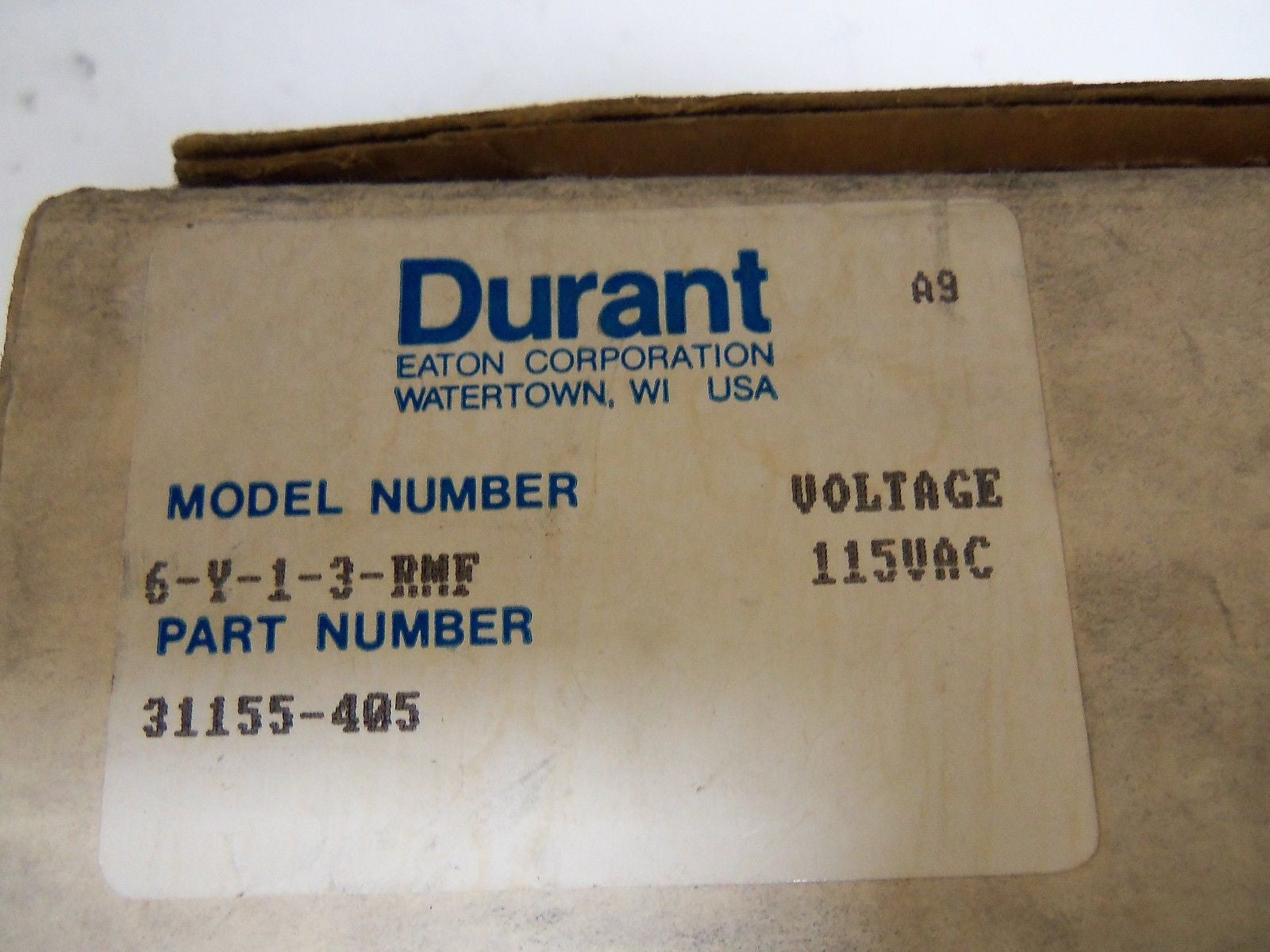 DURANT 6-Y-1-3-RMF *NEW IN BOX*