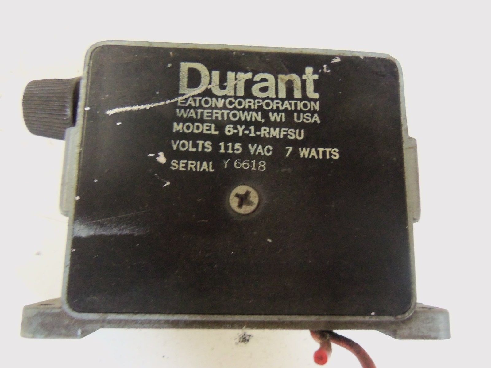 DURANT 6-Y-1-RMFSU COUNTER PANEL MOUNT *USED*