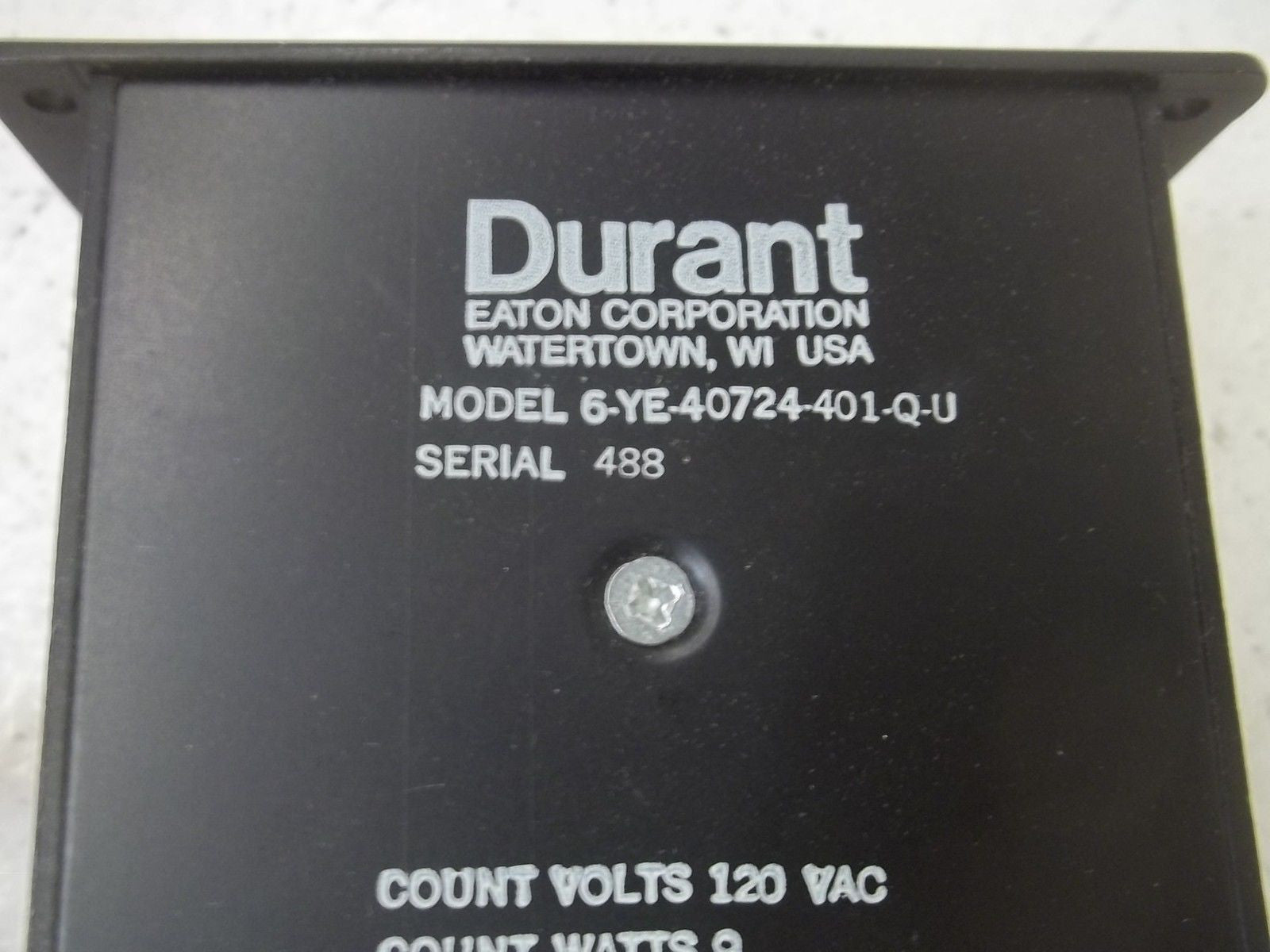 DURANT 6-YE-40724-401-Q COUNTER *NEW IN BOX*