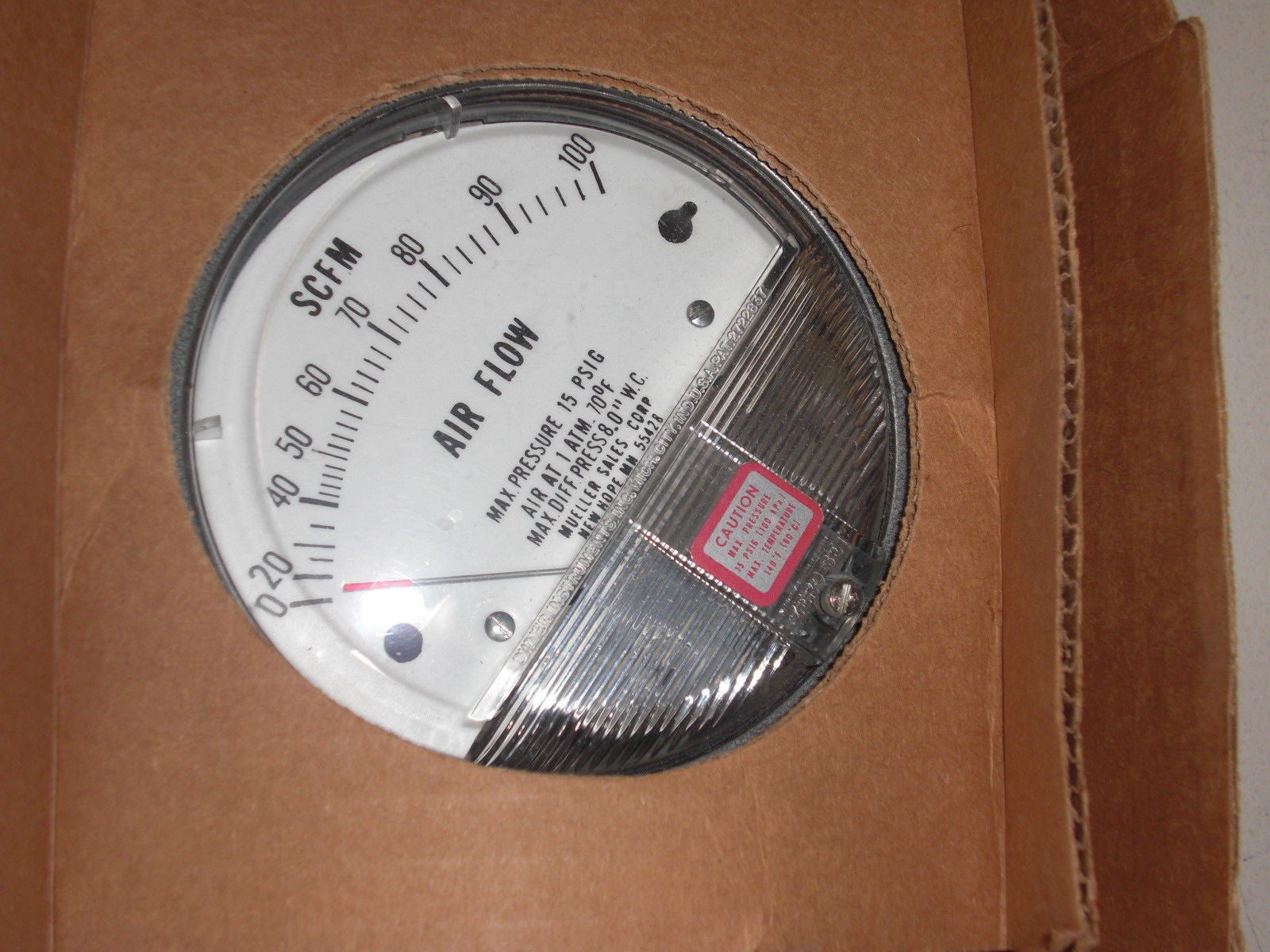 DWYER 2008.1 PRESSURE GAGE *NEW IN BOX*