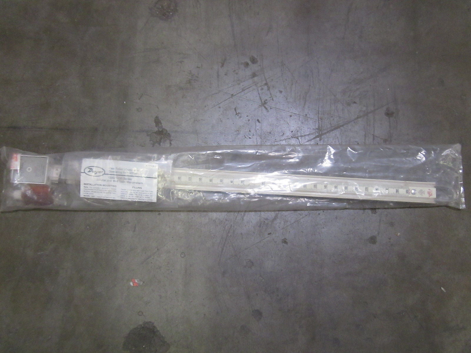 DWYER M-1223-500-W/M FLEX-TUBE MANOMETER *NEW FACTORY BAG*