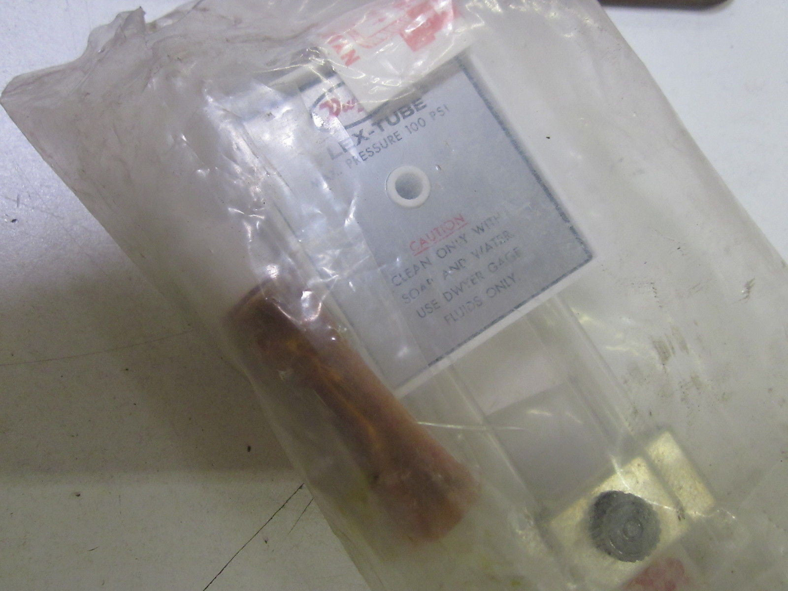 DWYER M-1223-500-W/M FLEX-TUBE MANOMETER *NEW FACTORY BAG*