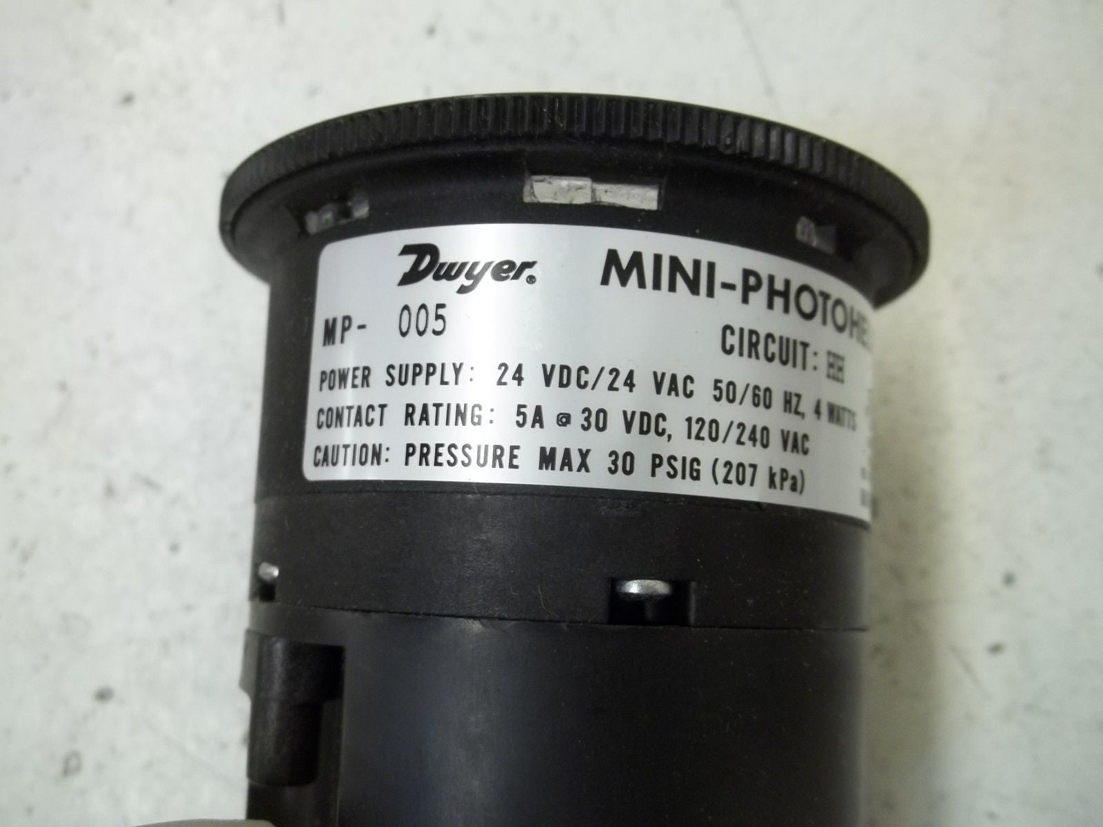 DWYER MP-005 MINI-PHOTOHELIC *NEW IN BOX*