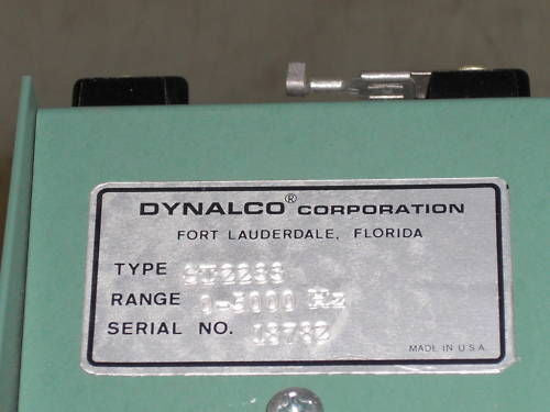 DYNALCO SPEED TRANSMITTER ST2233 *NEW NO BOX*