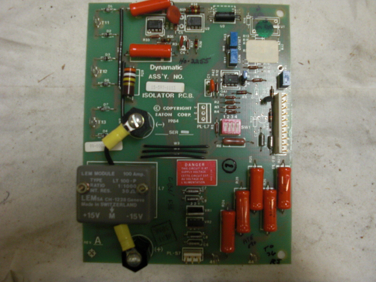 DYNAMATIC 1-5-597-1113 *USED*