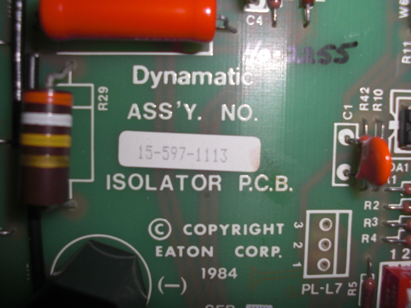 DYNAMATIC 1-5-597-1113 *USED*