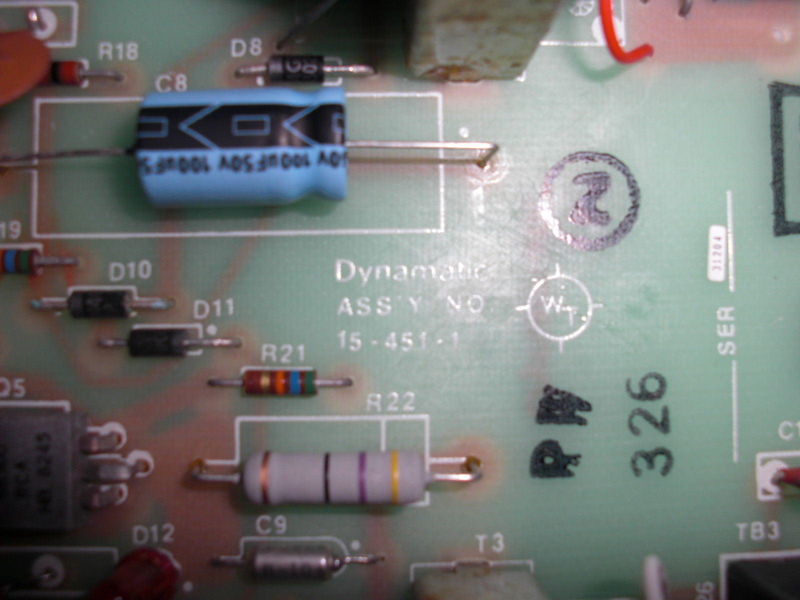 DYNAMATIC 15-451-1 *USED*