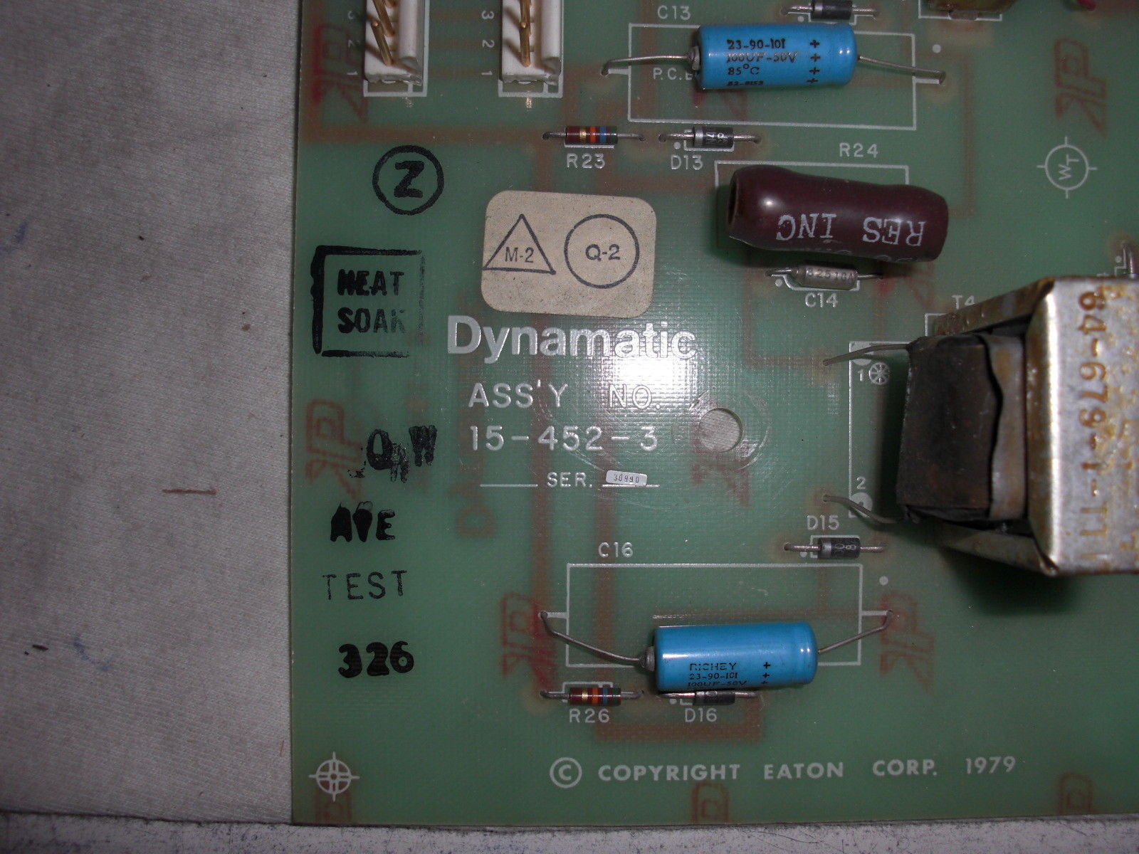 DYNAMATIC 15-452-3 *USED*