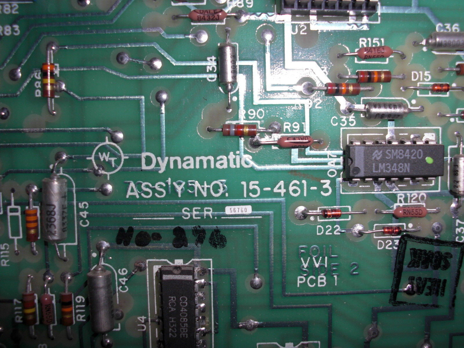 DYNAMATIC 15-461-3 *USED*