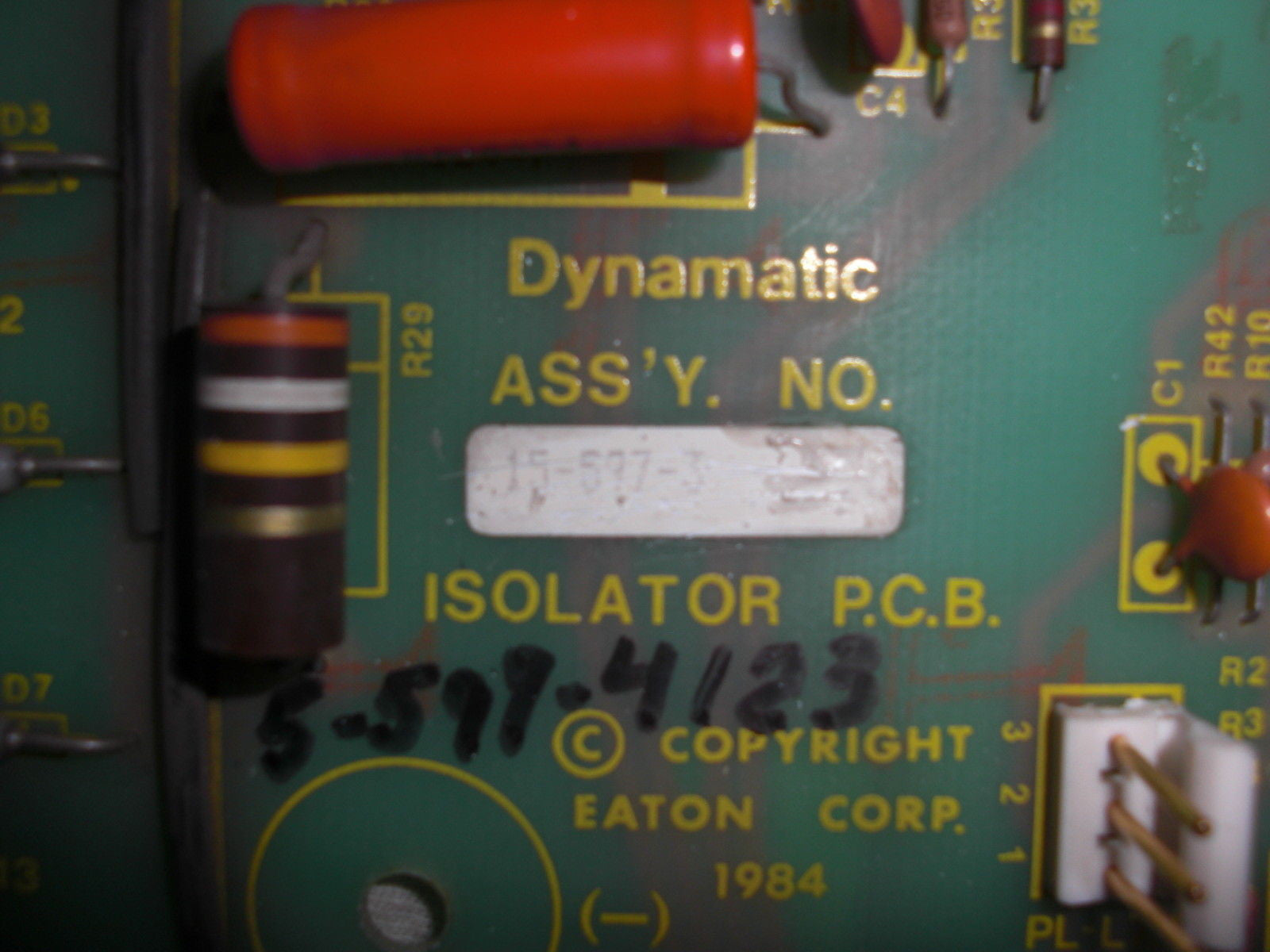 DYNAMATIC 15-597-3 *USED*