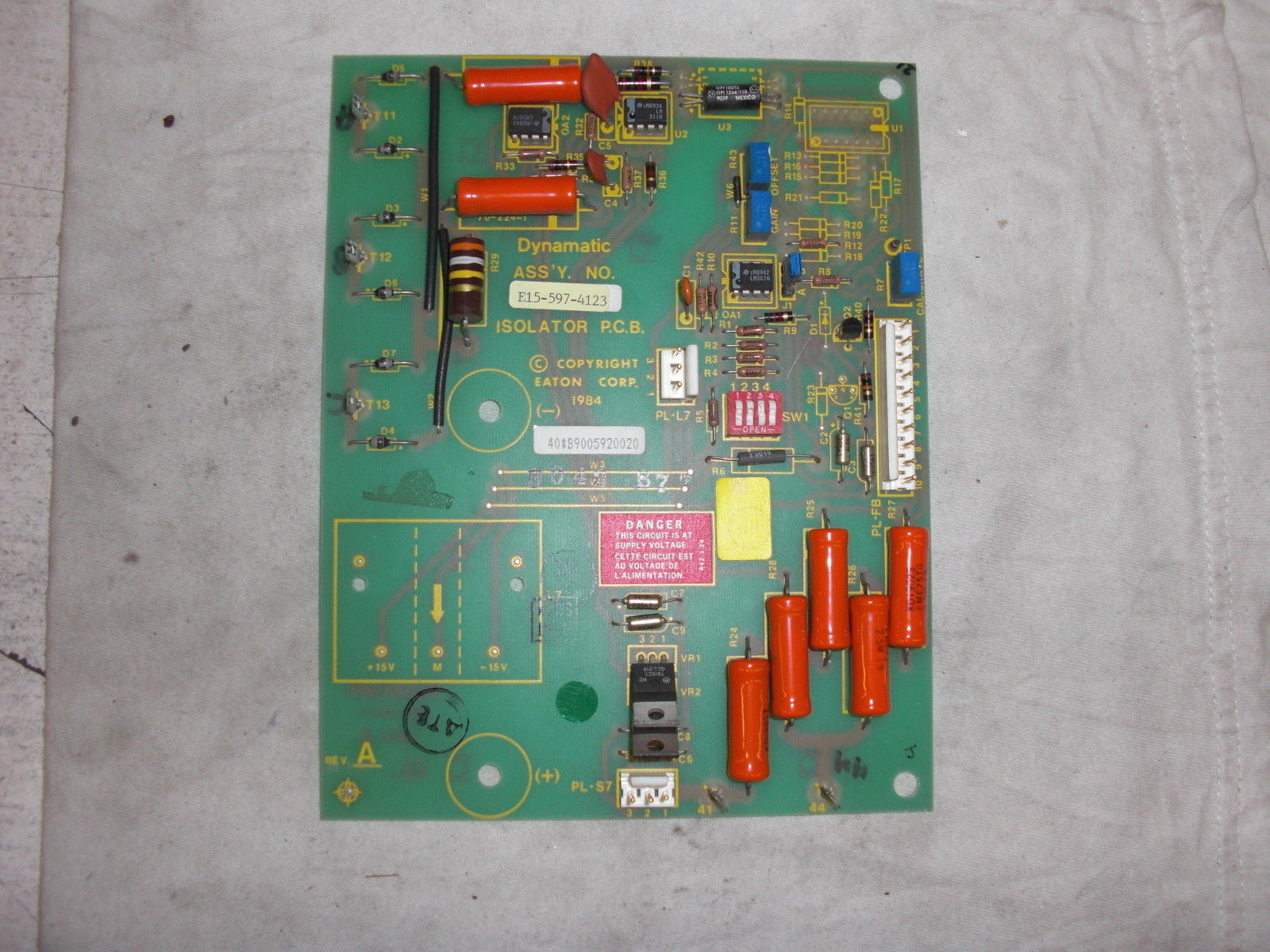 DYNAMATIC 15-597-4123 *USED*