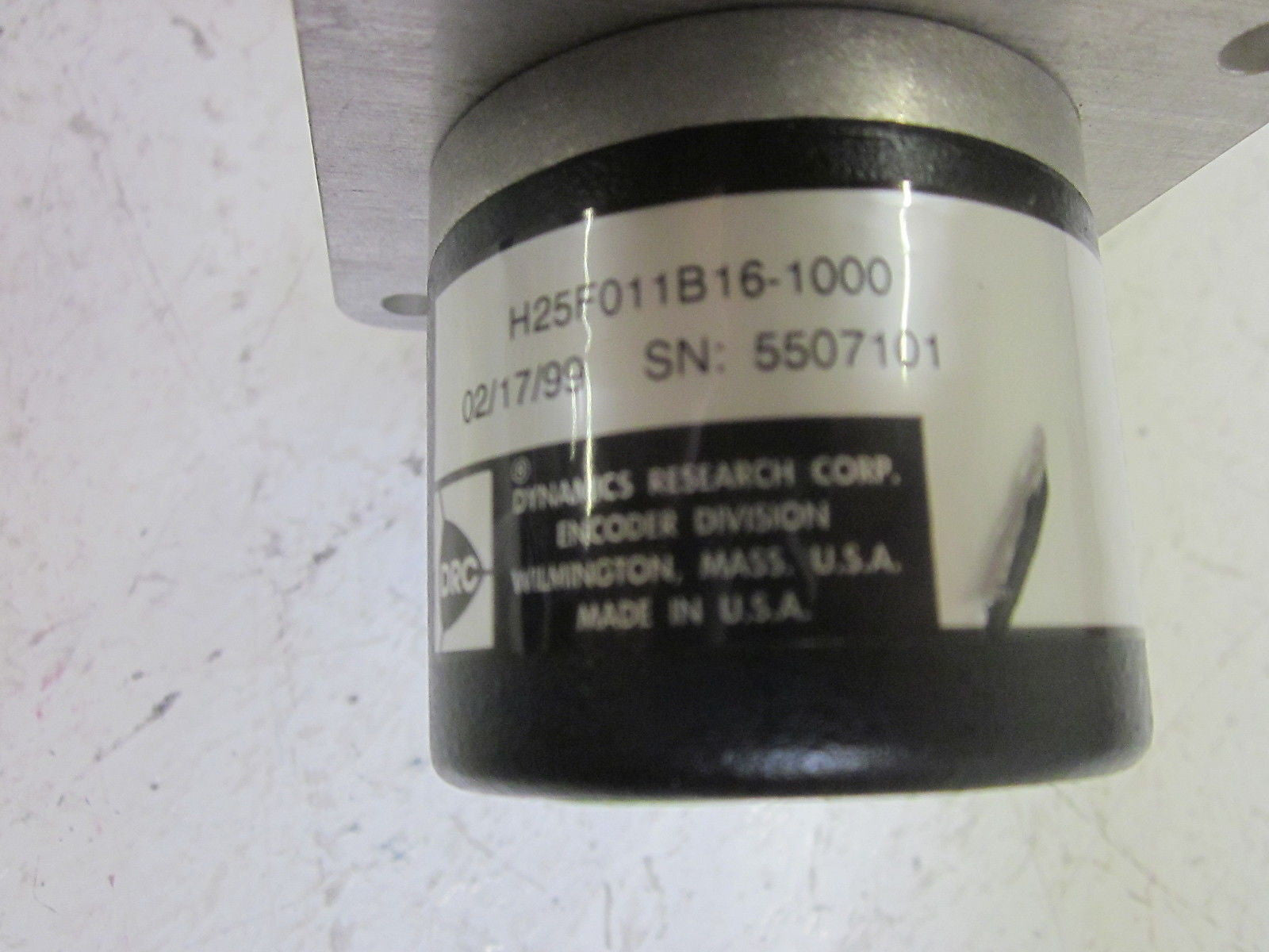 DYNAMICS RESEARCH COPR. H25F011B16-1000 ENCODER *USED*