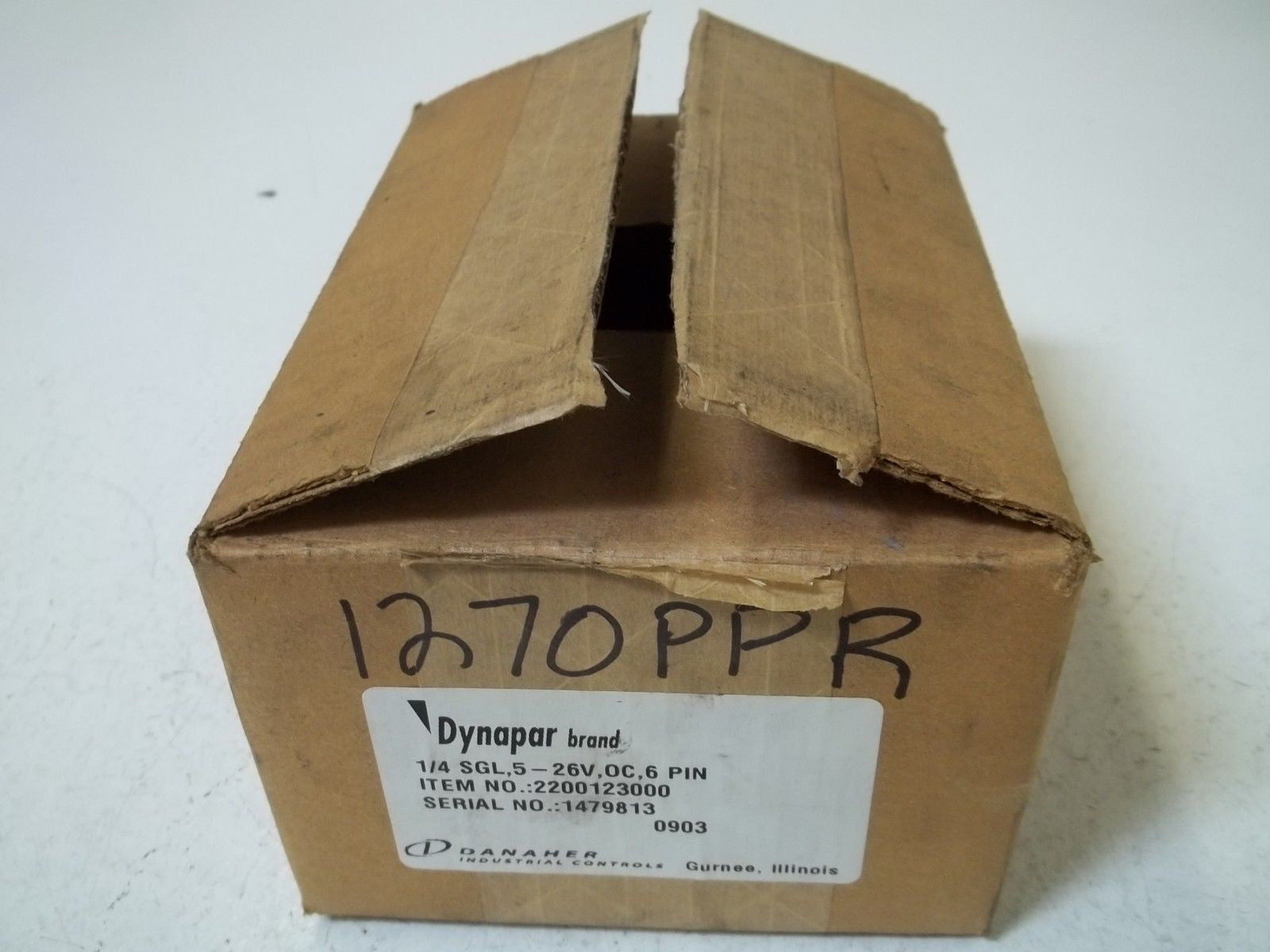 DYNAPAR 2200123000 1/4SGL,5-26V,OC,6PIN *NEW IN BOX*