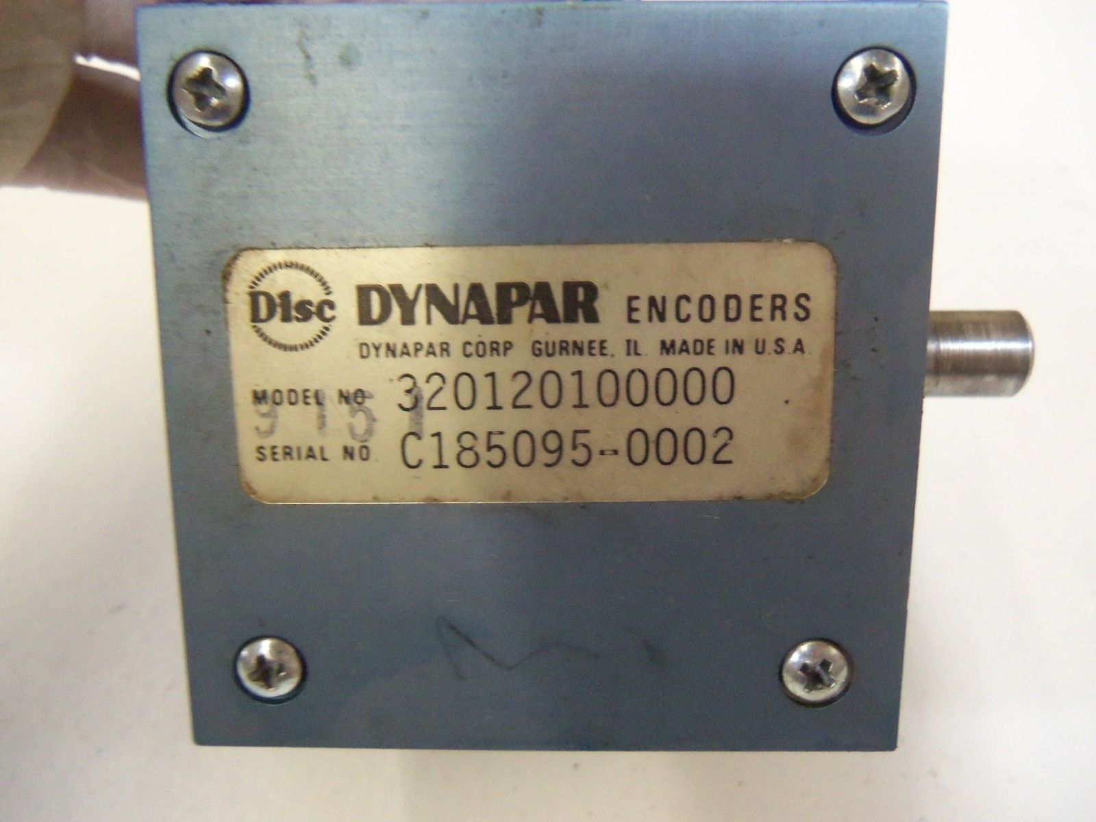DYNAPAR 320120100000 *USED*
