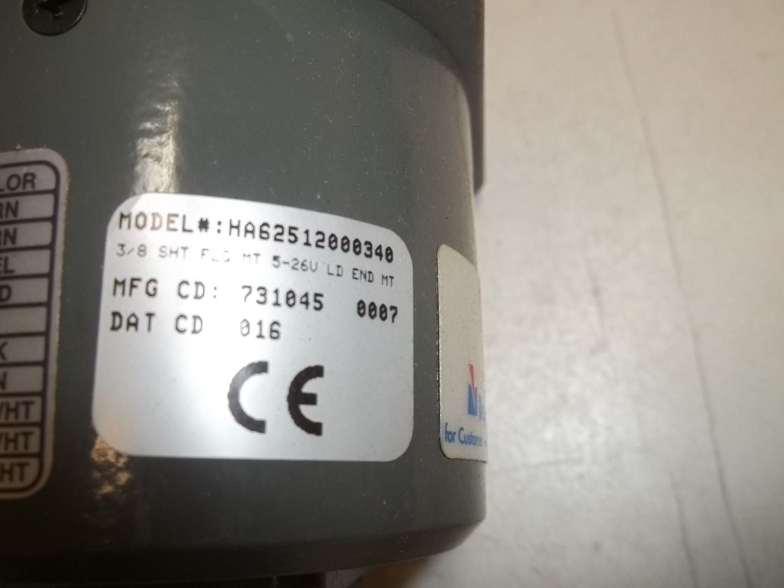 DYNAPAR ENCODER HA62512000340 *USED*