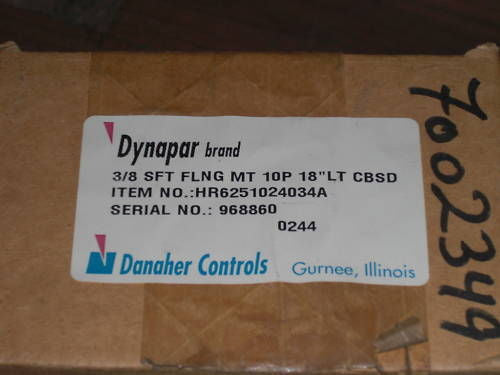 DYNAPAR HR6251024034A ENCODER *NEW IN BOX*