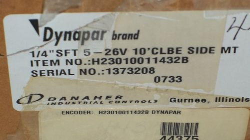DYNAPAR H23010011432B *NEW IN BOX*