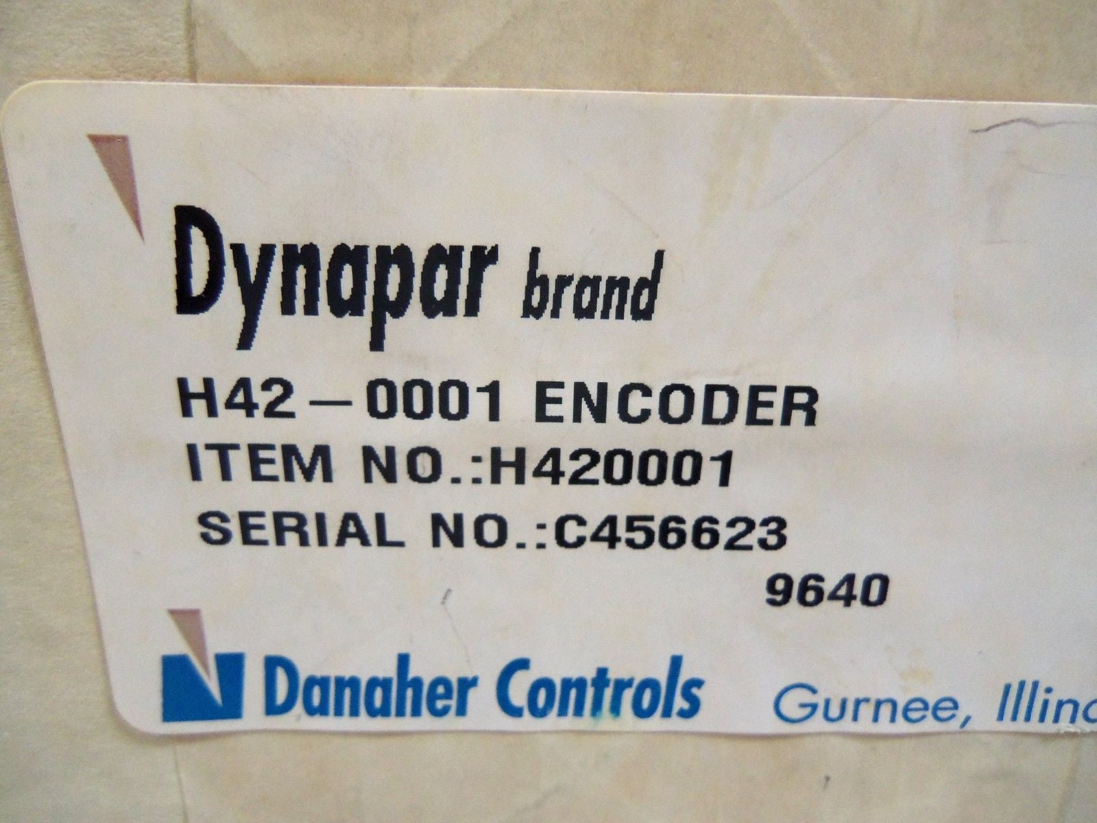 DYNAPAR H420001 *FACTORY SEALED*