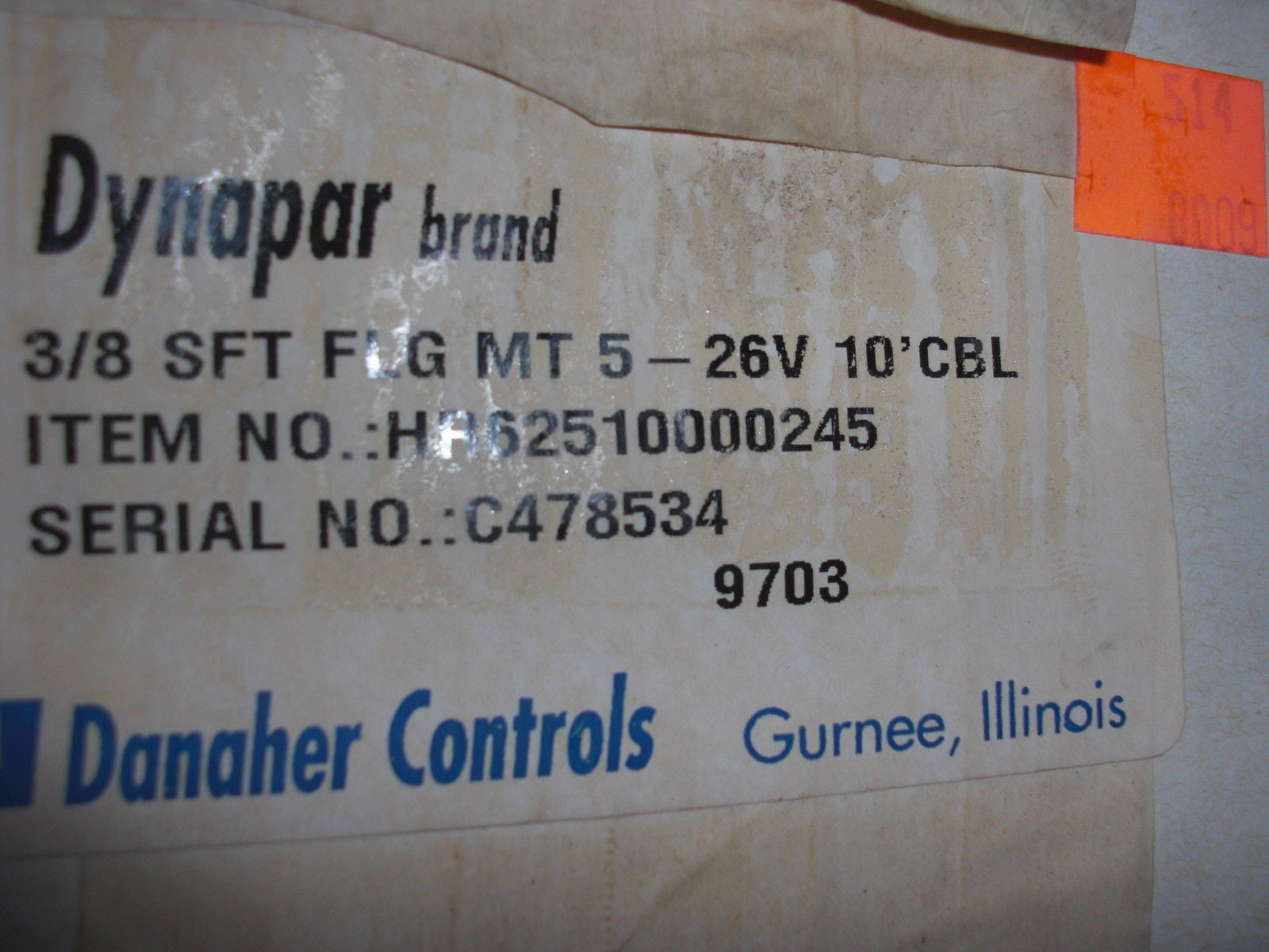 DYNAPAR HR62510000245 *NEW IN BOX*