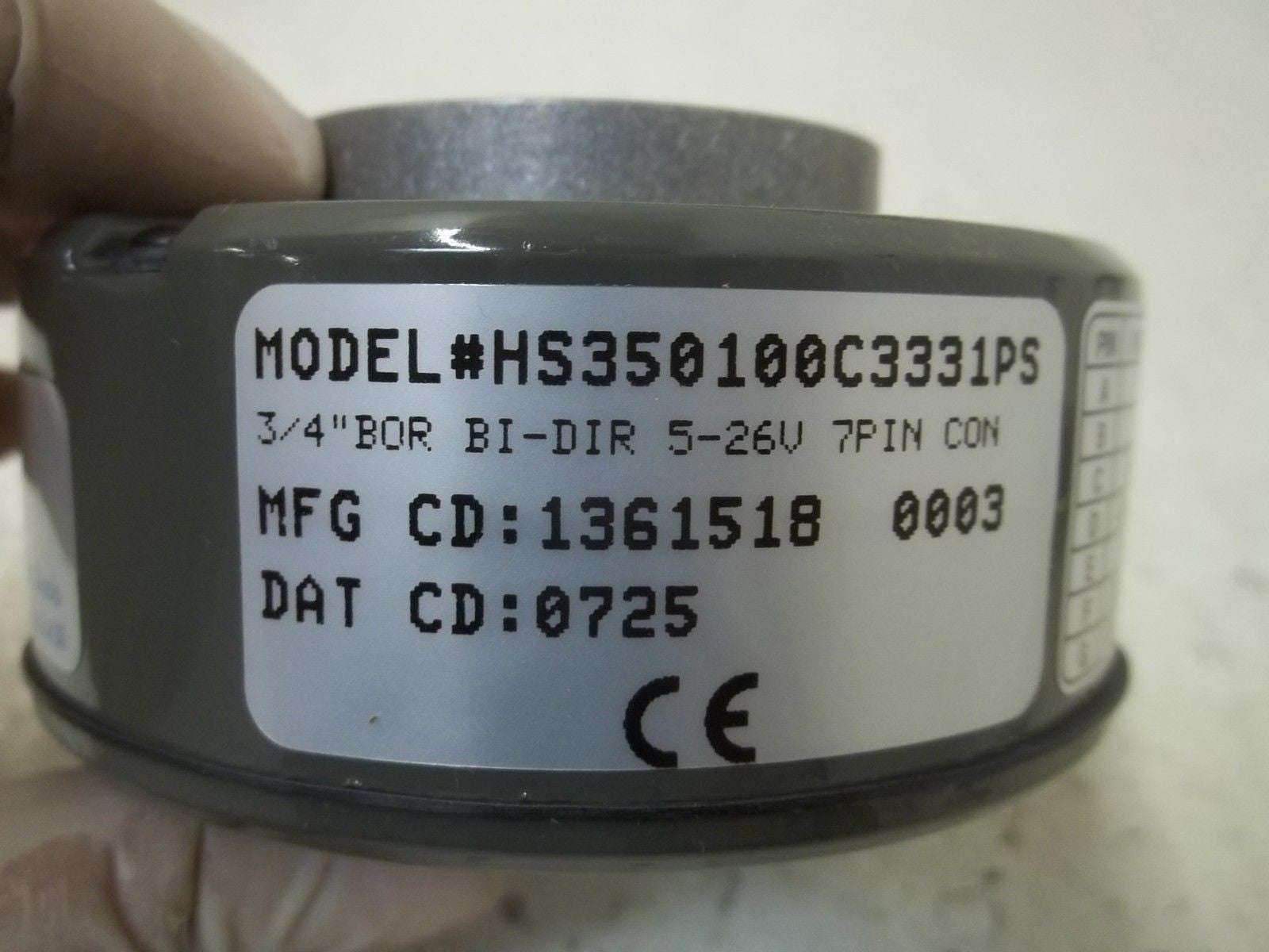 DYNAPAR HS350100C3331PS 3/4" BOR BI-DIR5-24V 7PIN CON *NEW IN BOX*