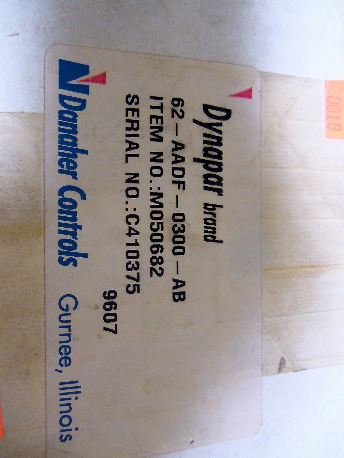DYNAPAR M050682 62-AADF-0300-AB *FACTORY SEALED*