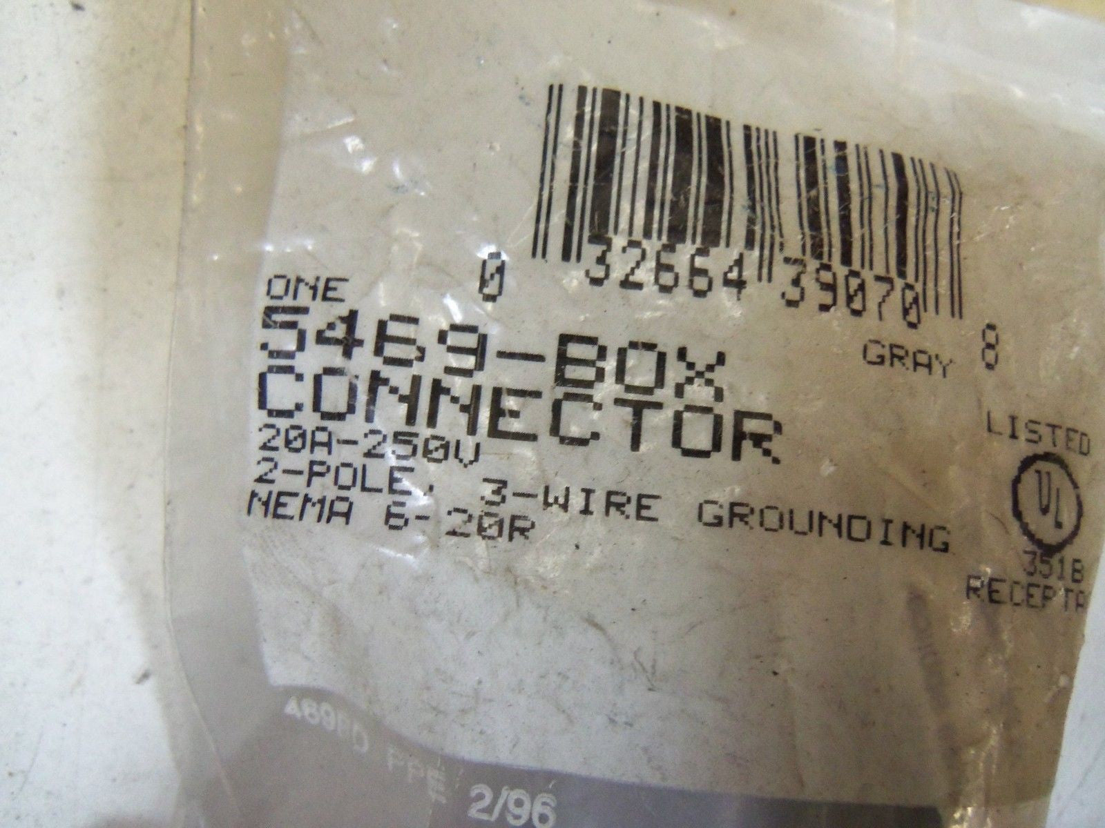 EAGLE ELECTRIC 5469  COX CONNECTOR *NEW IN FACTORY BAG*