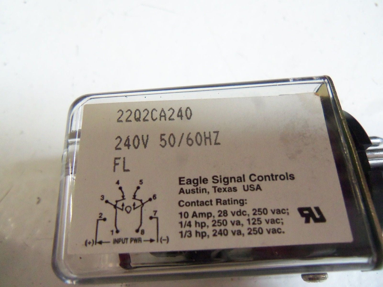 EAGLE SIGNAL 22Q2CA240 RELAY *NEW IN BOX*