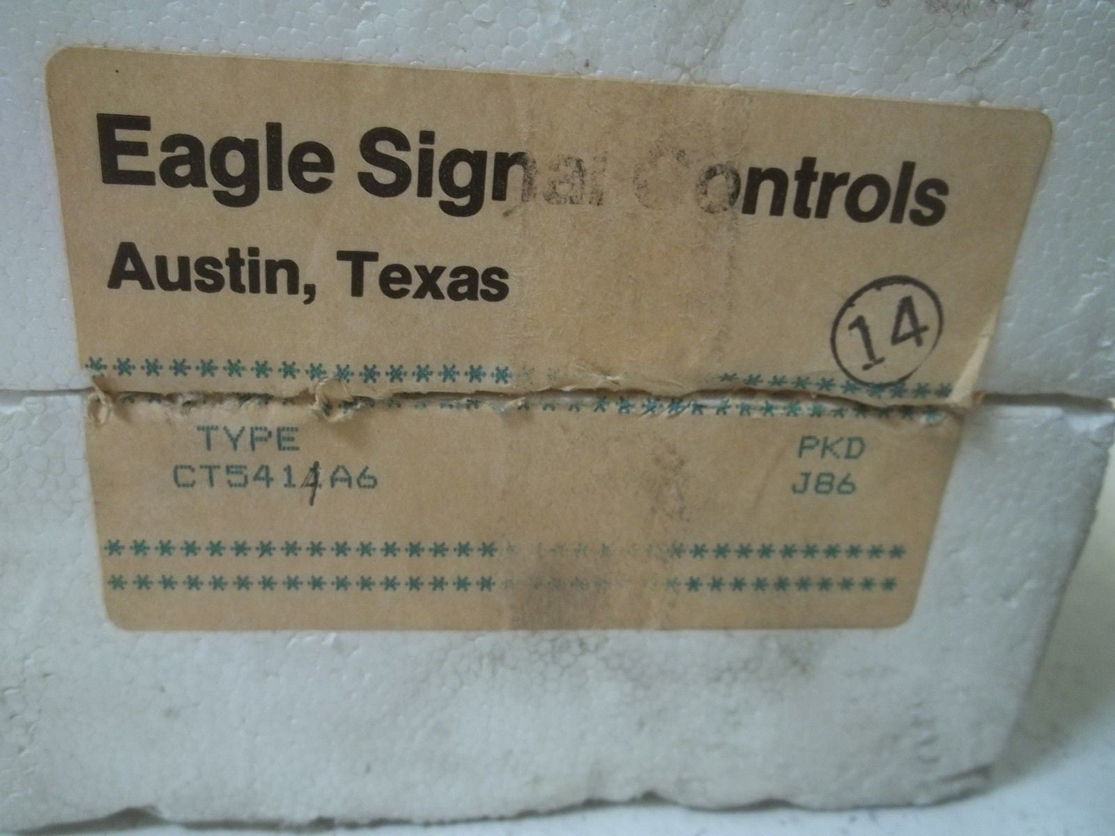 EAGLE SIGNAL CT5414A6 TIMER 120V *NEW IN BOX*
